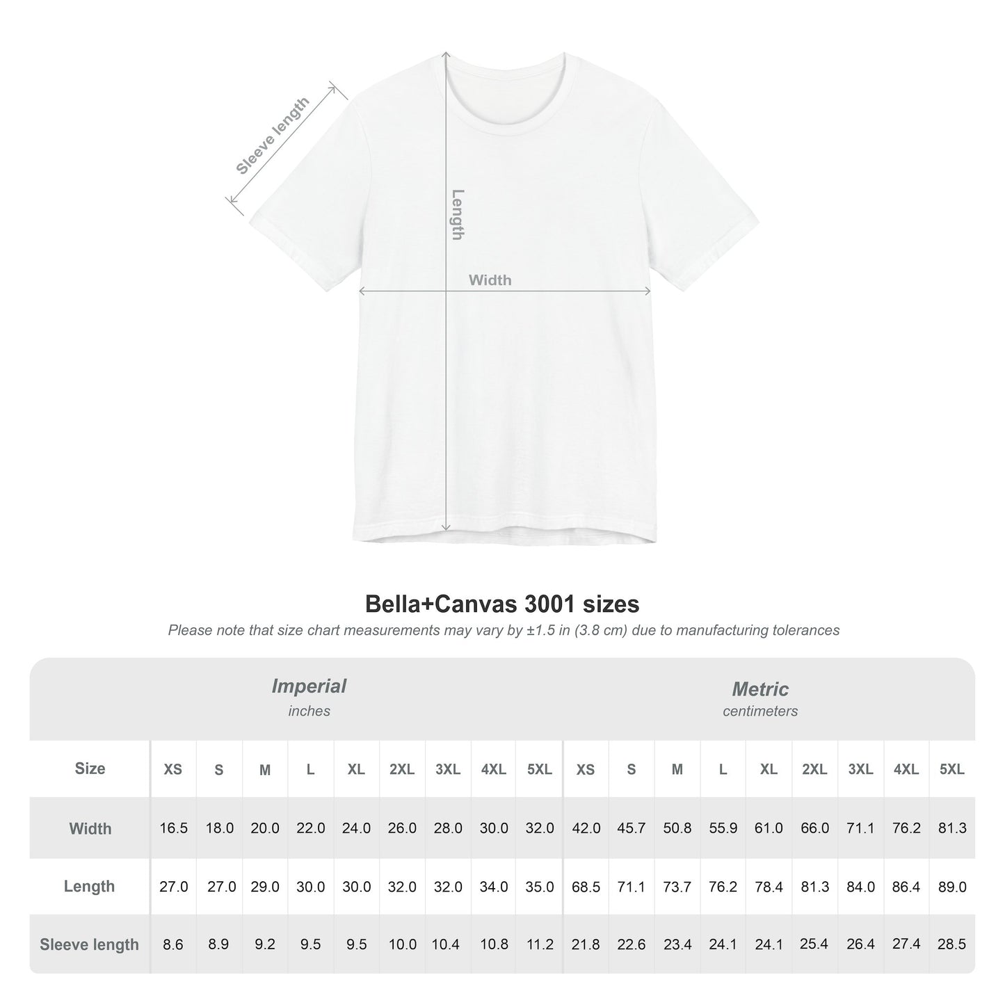 garment-sizechart