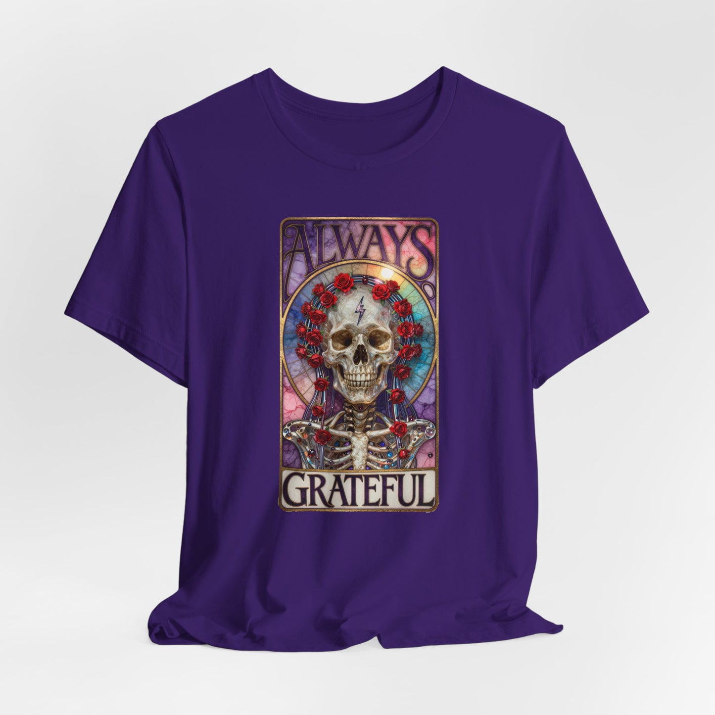 Always Grateful Unisex Jersey Short Sleeve Tee