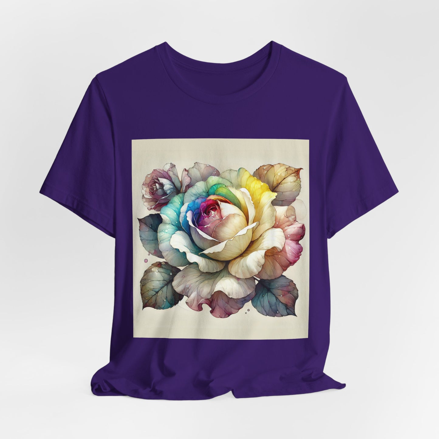 Autumn Rose - Unisex Jersey Short Sleeve Tee (GLOBAL)