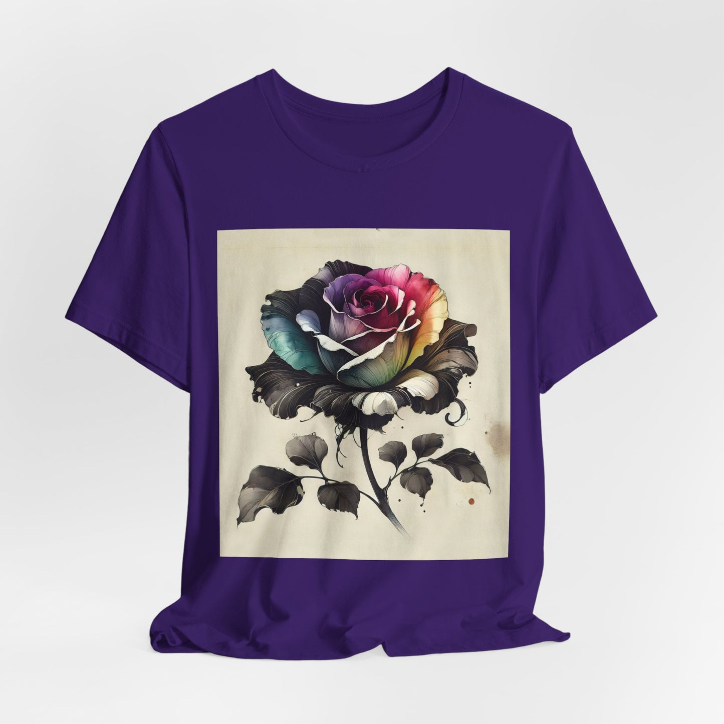 Gothic Rose - Unisex Jersey Short Sleeve Tee (GLOBAL)