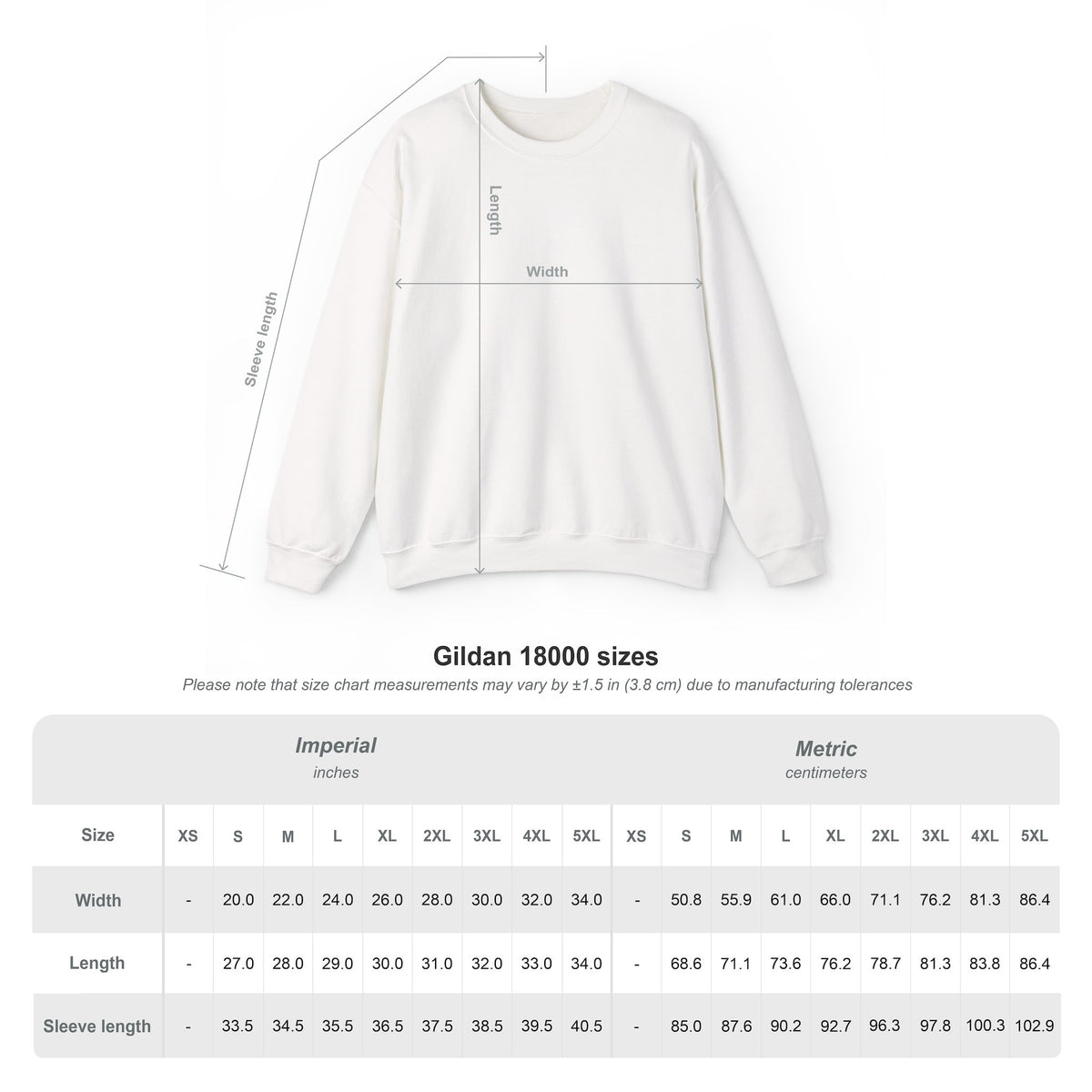 garment-sizechart