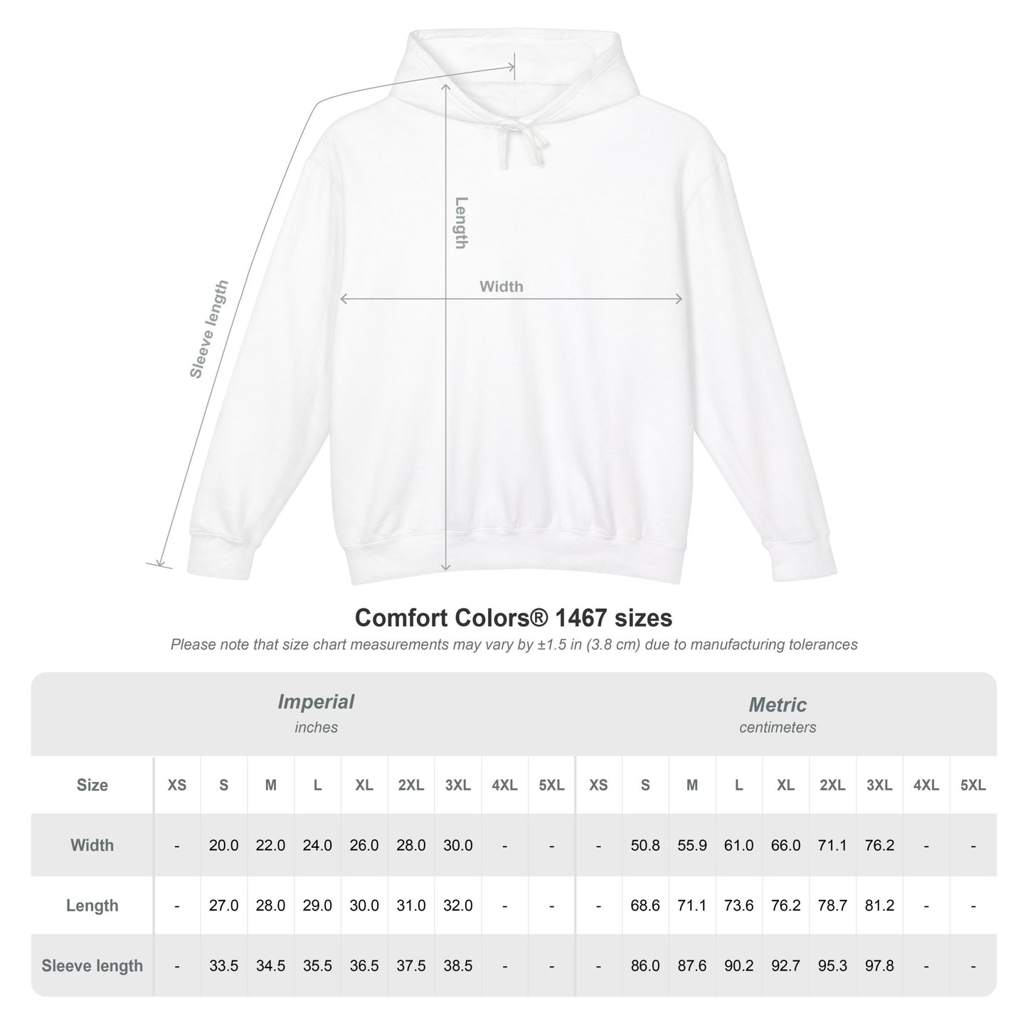 garment-sizechart