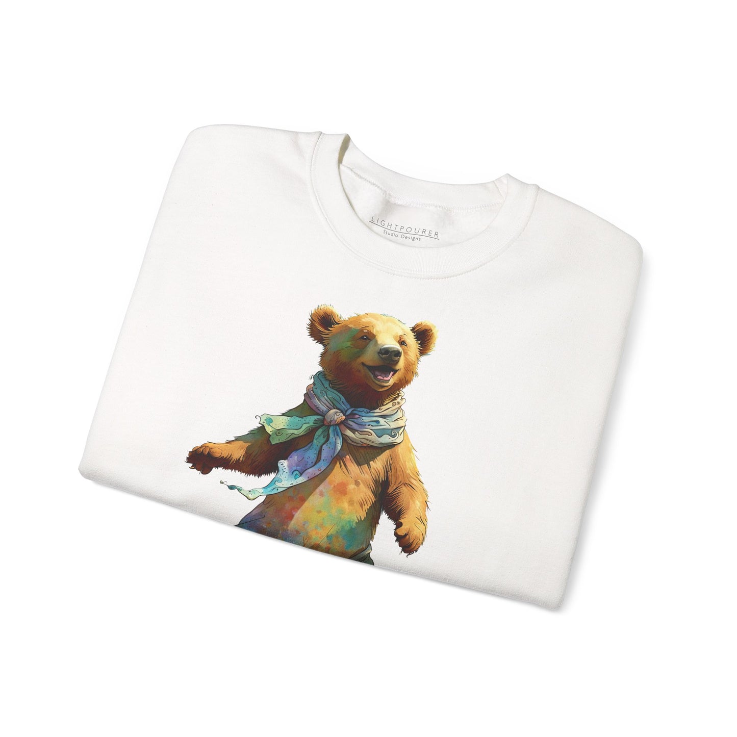 Dancing Bear Althea (isolated) - Heavy Bland Crew Neck Sweatshirt (EU)