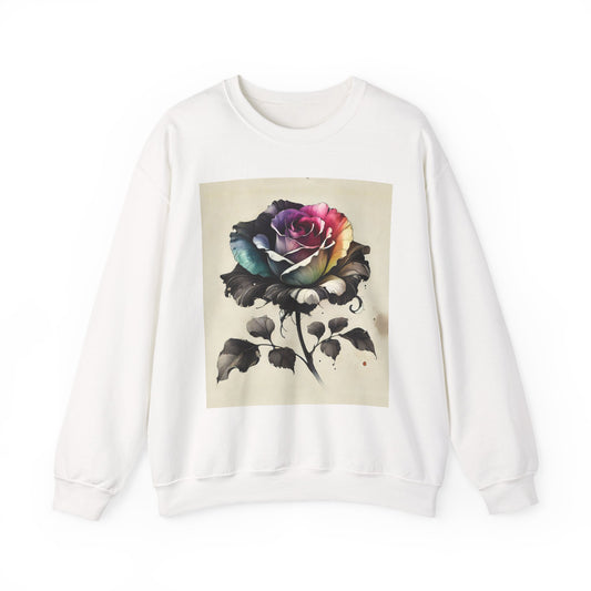 Gothic Rose Unisex Heavy Blend™ Crewneck Sweatshirt