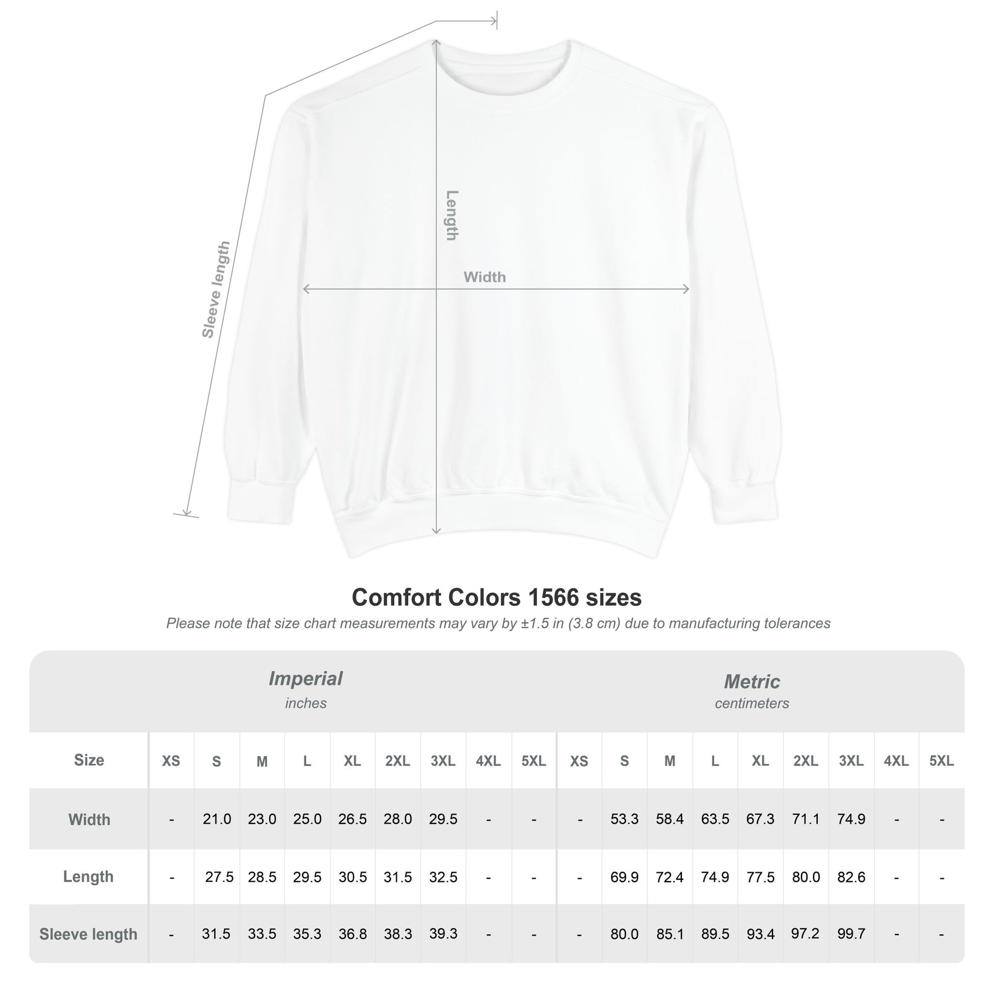 garment-sizechart