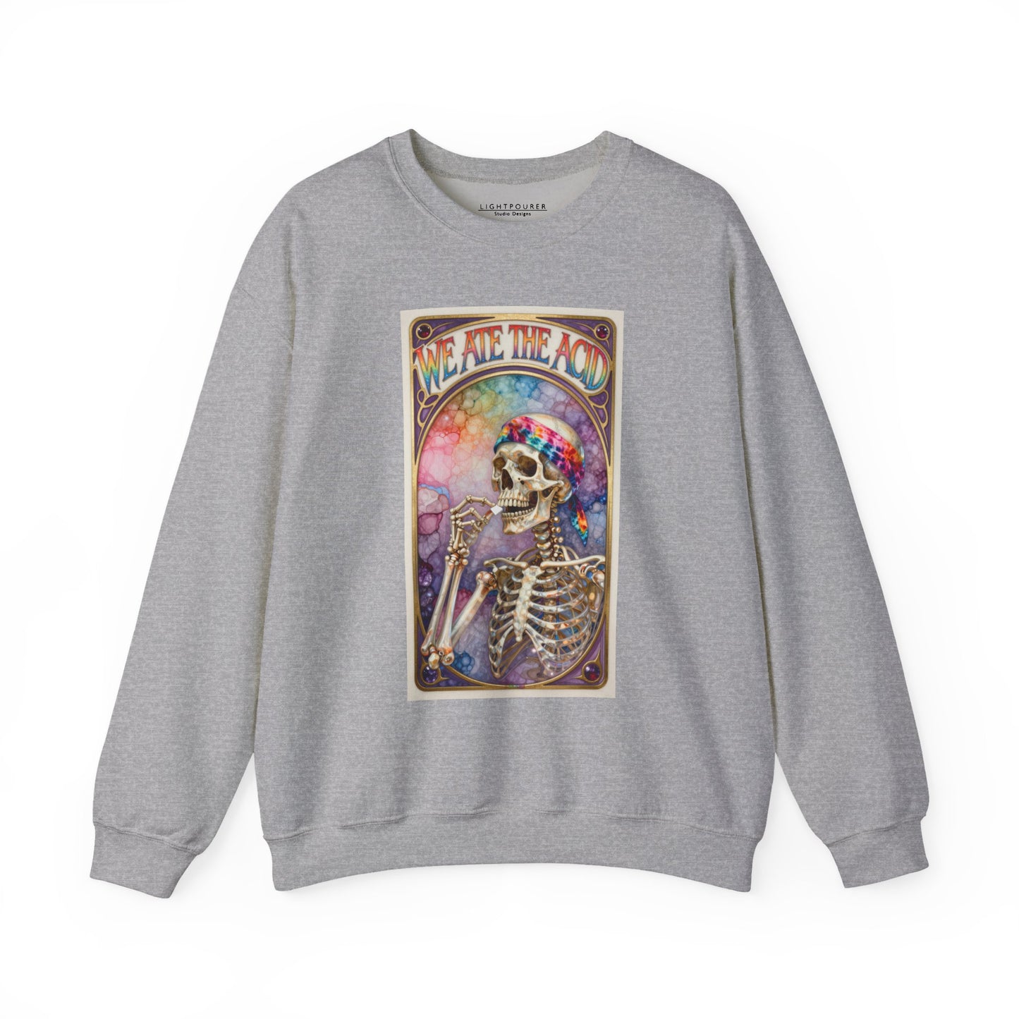 We Ate The Acid - Freddie - Unisex Heavy Blend™ Crewneck Sweatshirt (GLOBAL)