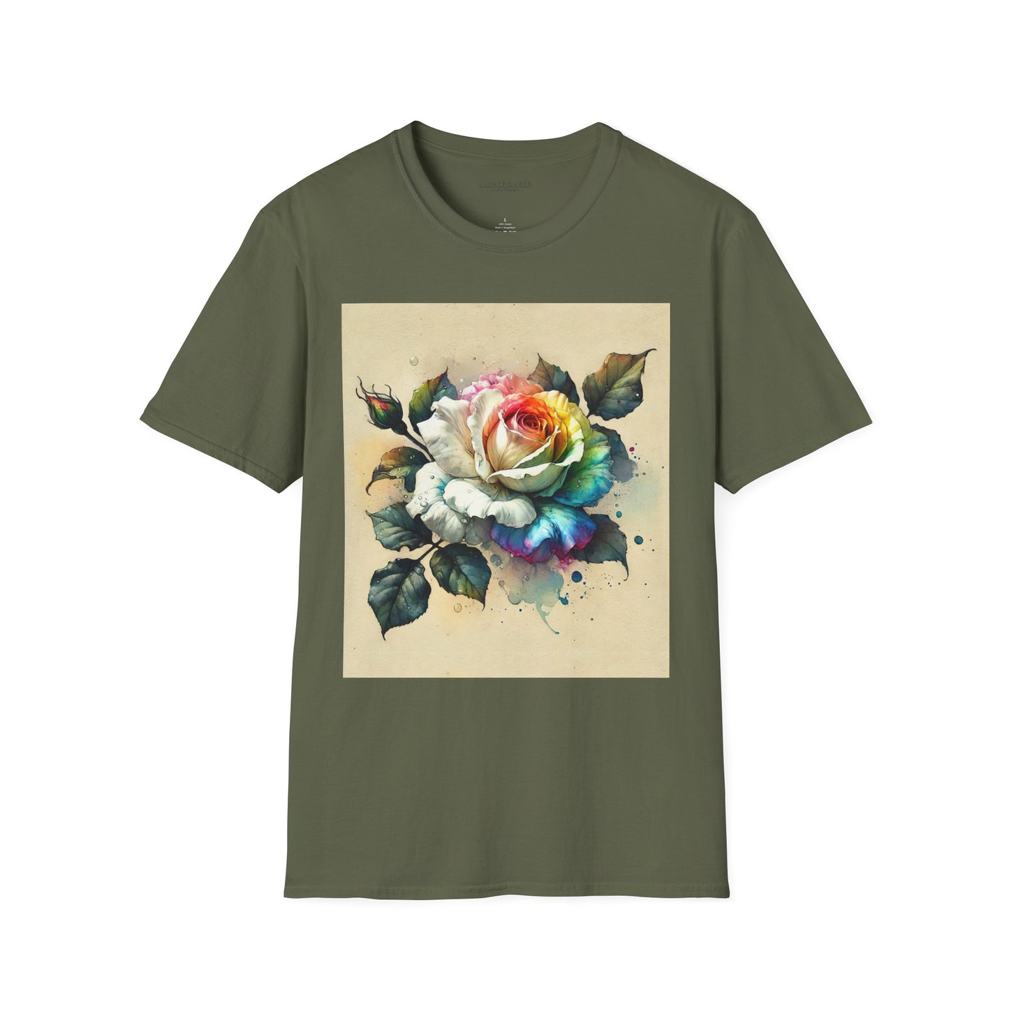 Late Summer Rose - Unisex Softstyle T-Shirt (GLOBAL)