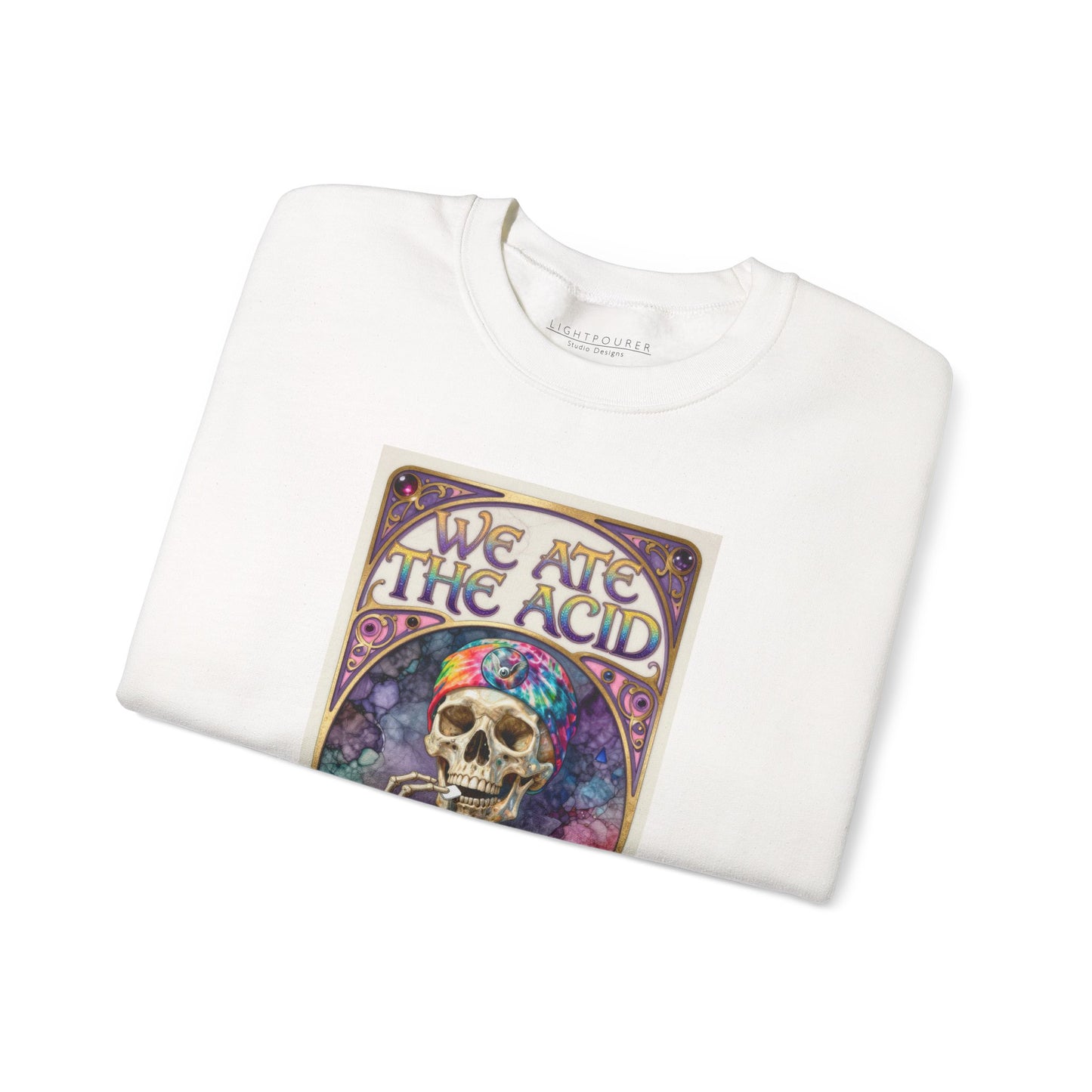 We Ate The Acid - Charlie - Unisex Heavy Blend™ Crewneck Sweatshirt (GLOBAL)
