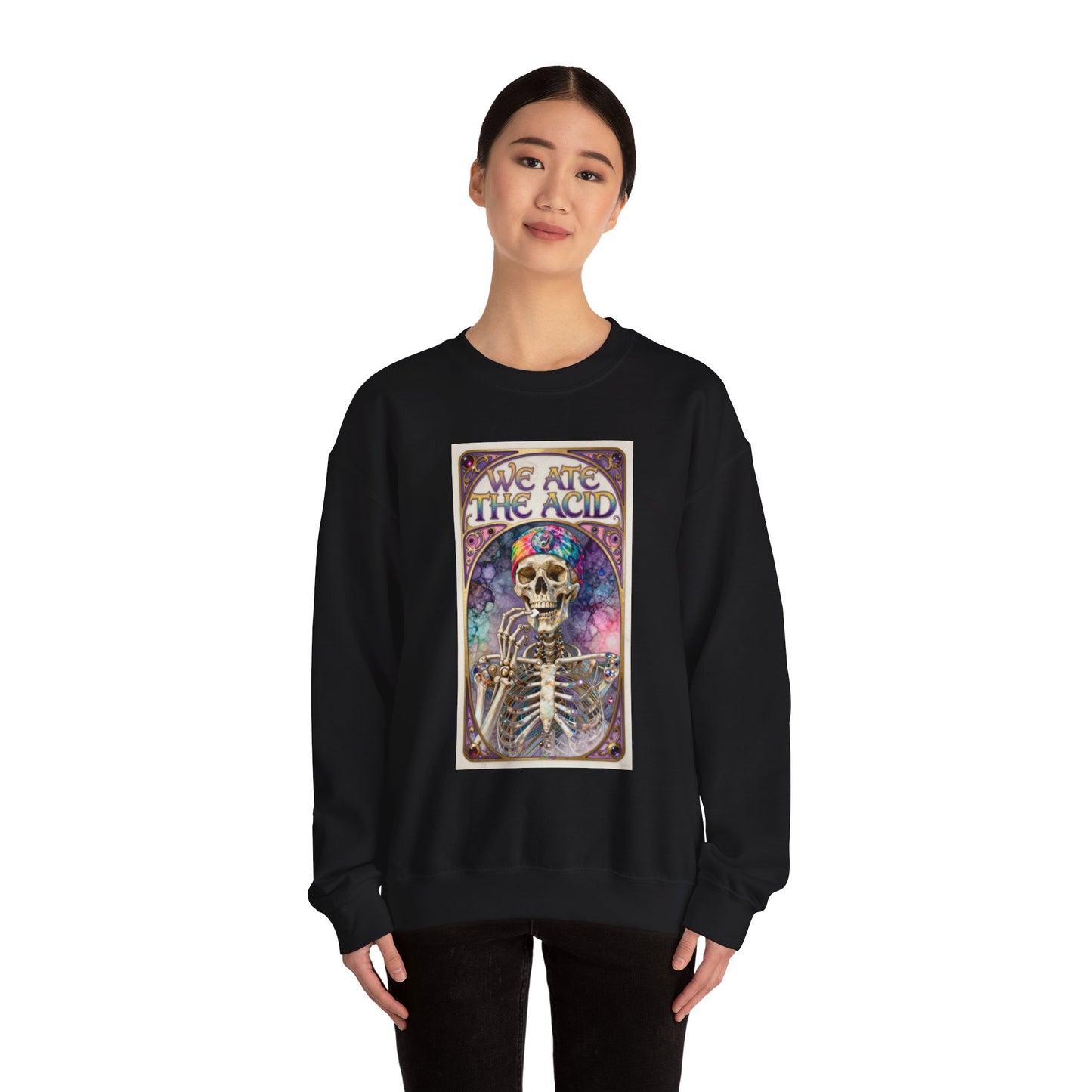 We Ate The Acid - Charlie - Unisex Heavy Blend™ Crewneck Sweatshirt (GLOBAL)