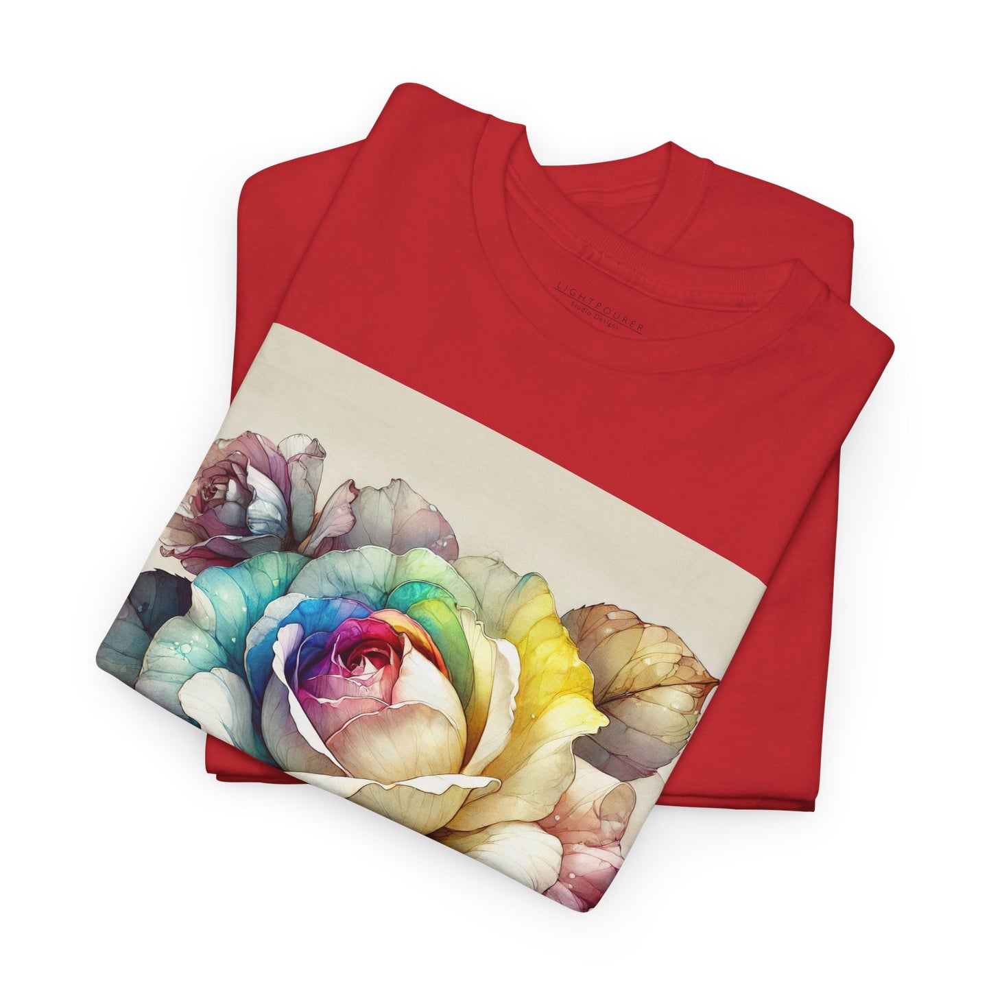 red-folded