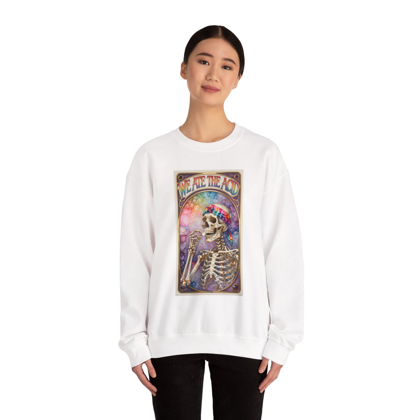 We Ate The Acid - Freddie - Unisex Heavy Blend™ Crewneck Sweatshirt (GLOBAL)