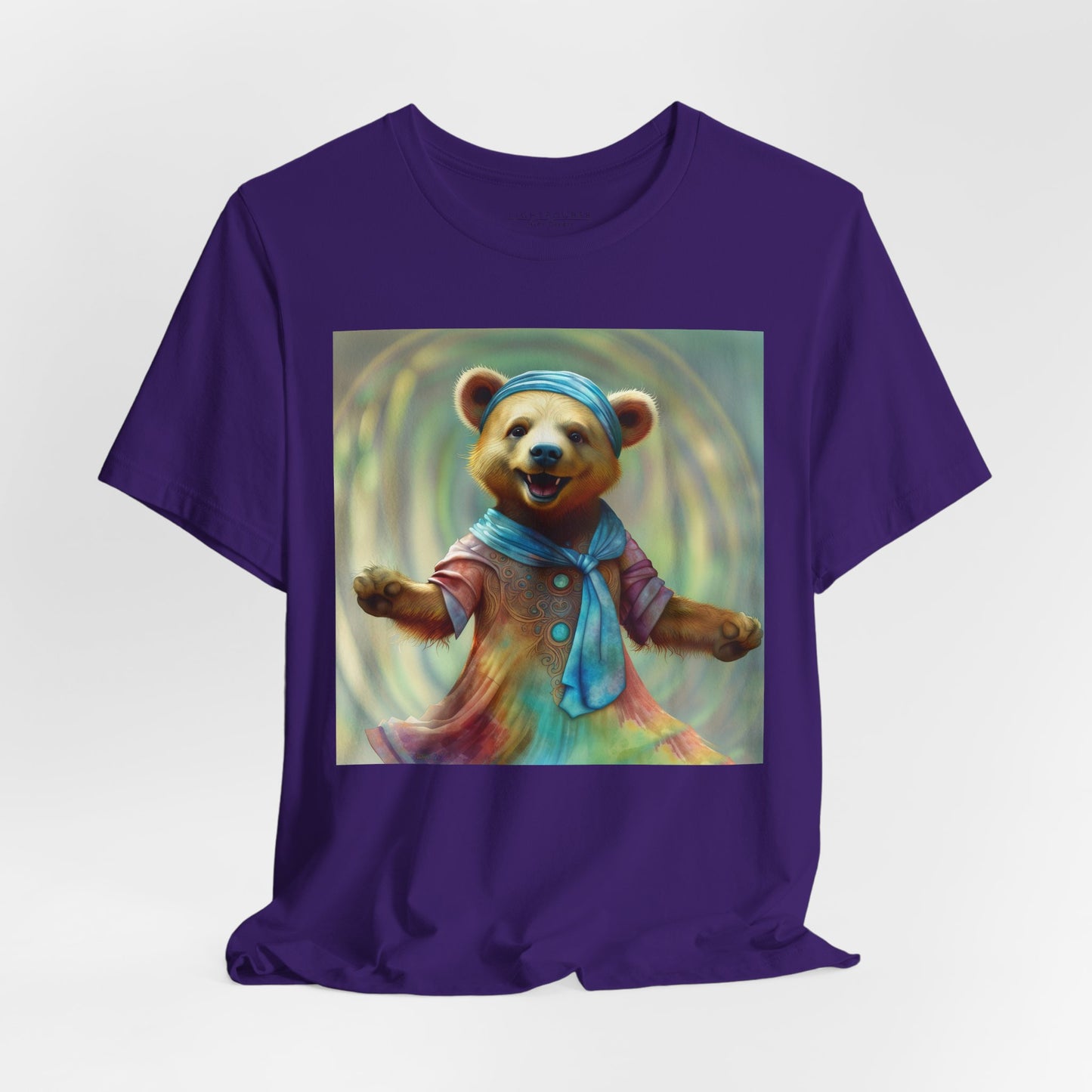 Dancing Bear Pearl - Unisex Jersey Short Sleeve Tee (GLOBAL)