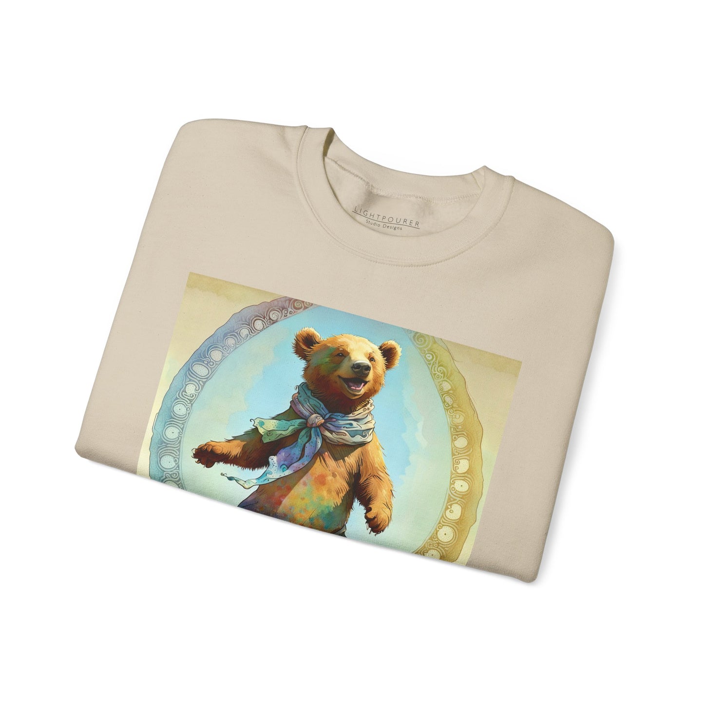 Dancing Bear Althea - Unisex Heavy Blend™ Crewneck Sweatshirt (GLOBAL)