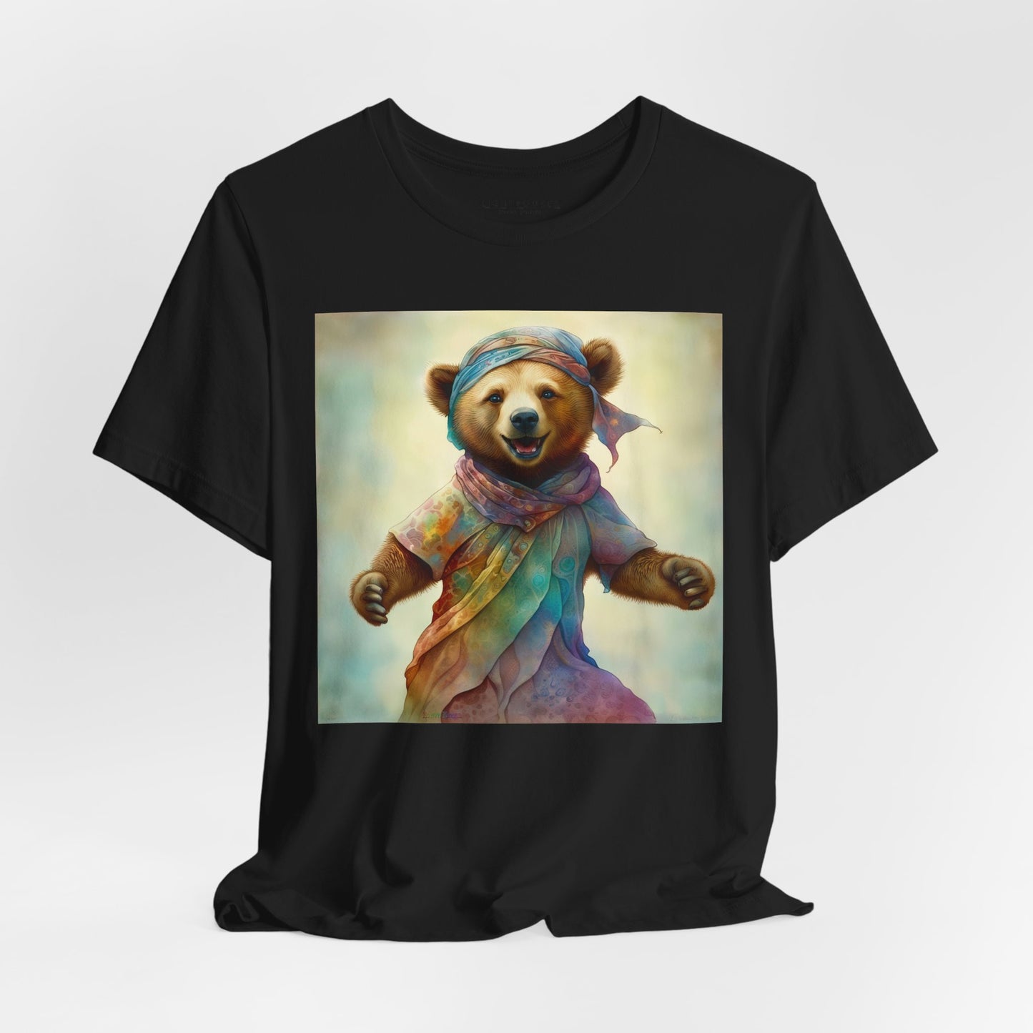 Dancing Bear Peggy - Unisex Jersey Short Sleeve Tee (GLOBAL)