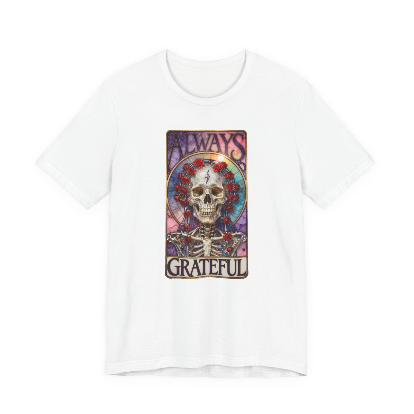 Always Grateful Unisex Jersey Short Sleeve Tee