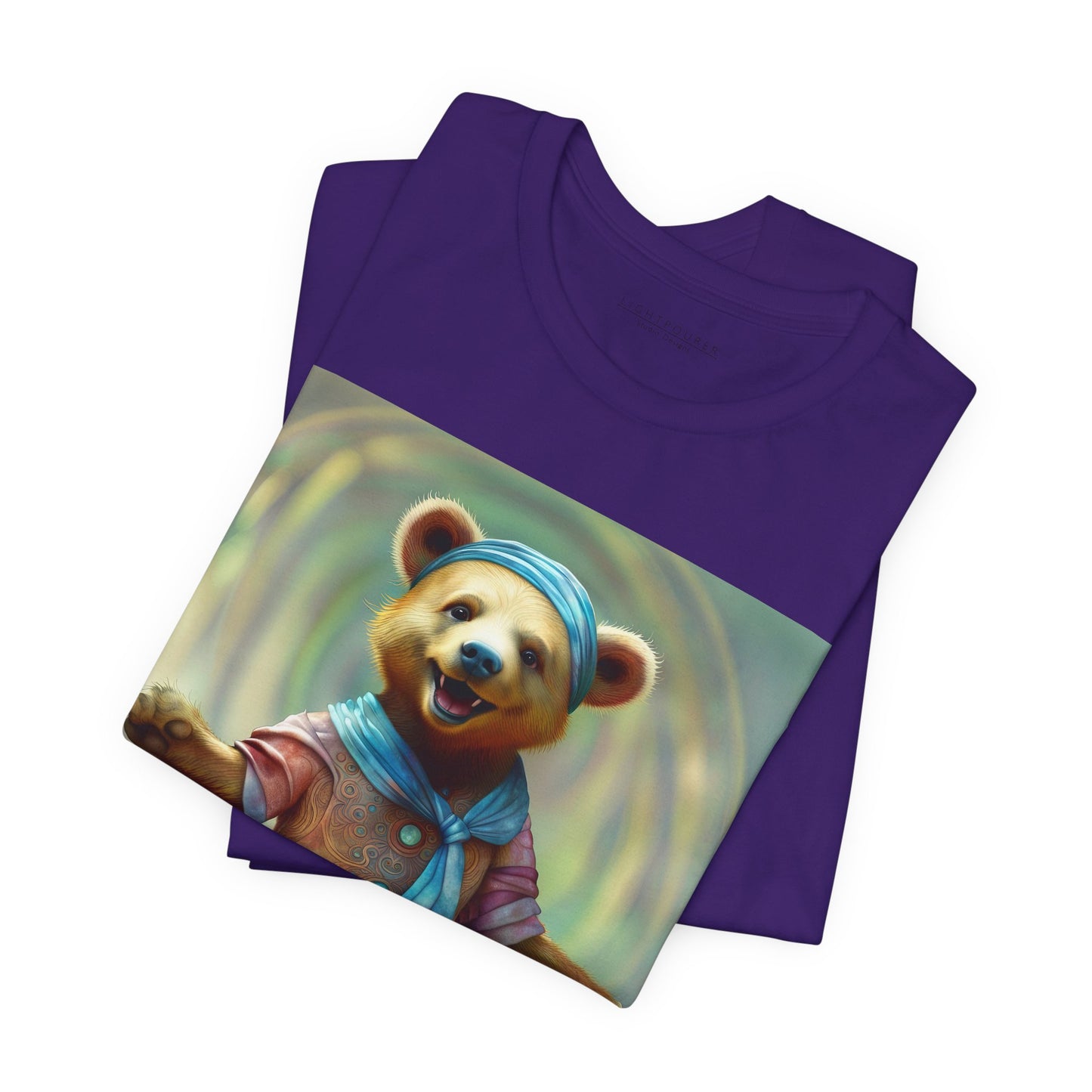 Dancing Bear Pearl - Unisex Jersey Short Sleeve Tee (GLOBAL)