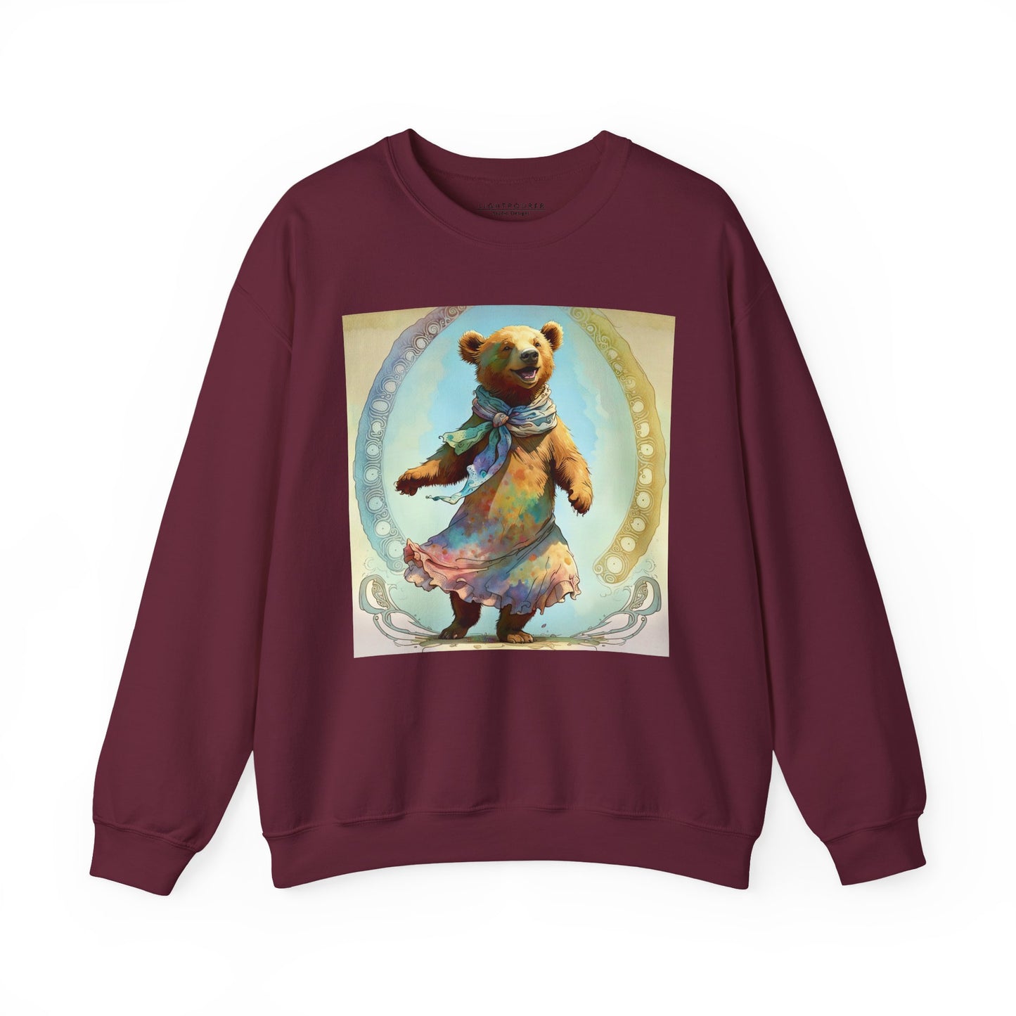 Dancing Bear Althea - Unisex Heavy Blend™ Crewneck Sweatshirt (GLOBAL)