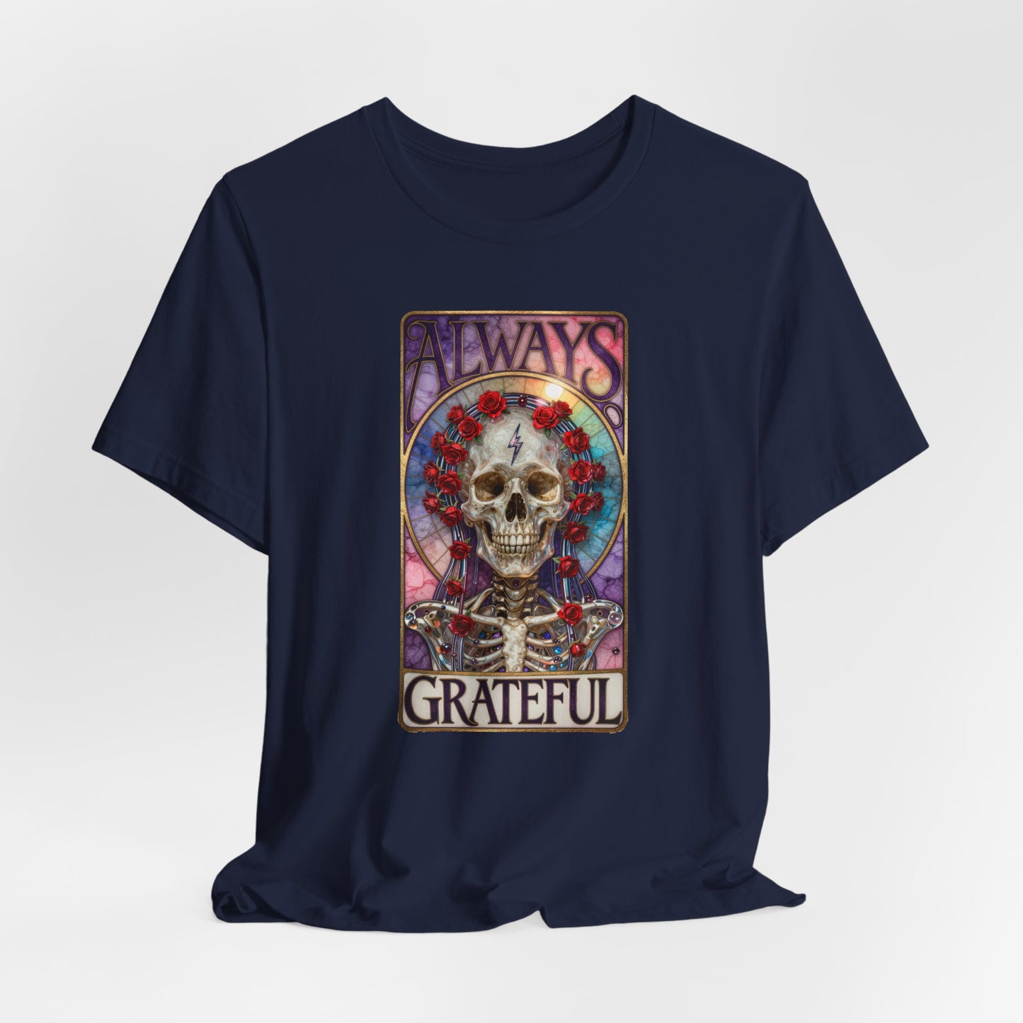 Always Grateful Unisex Jersey Short Sleeve Tee