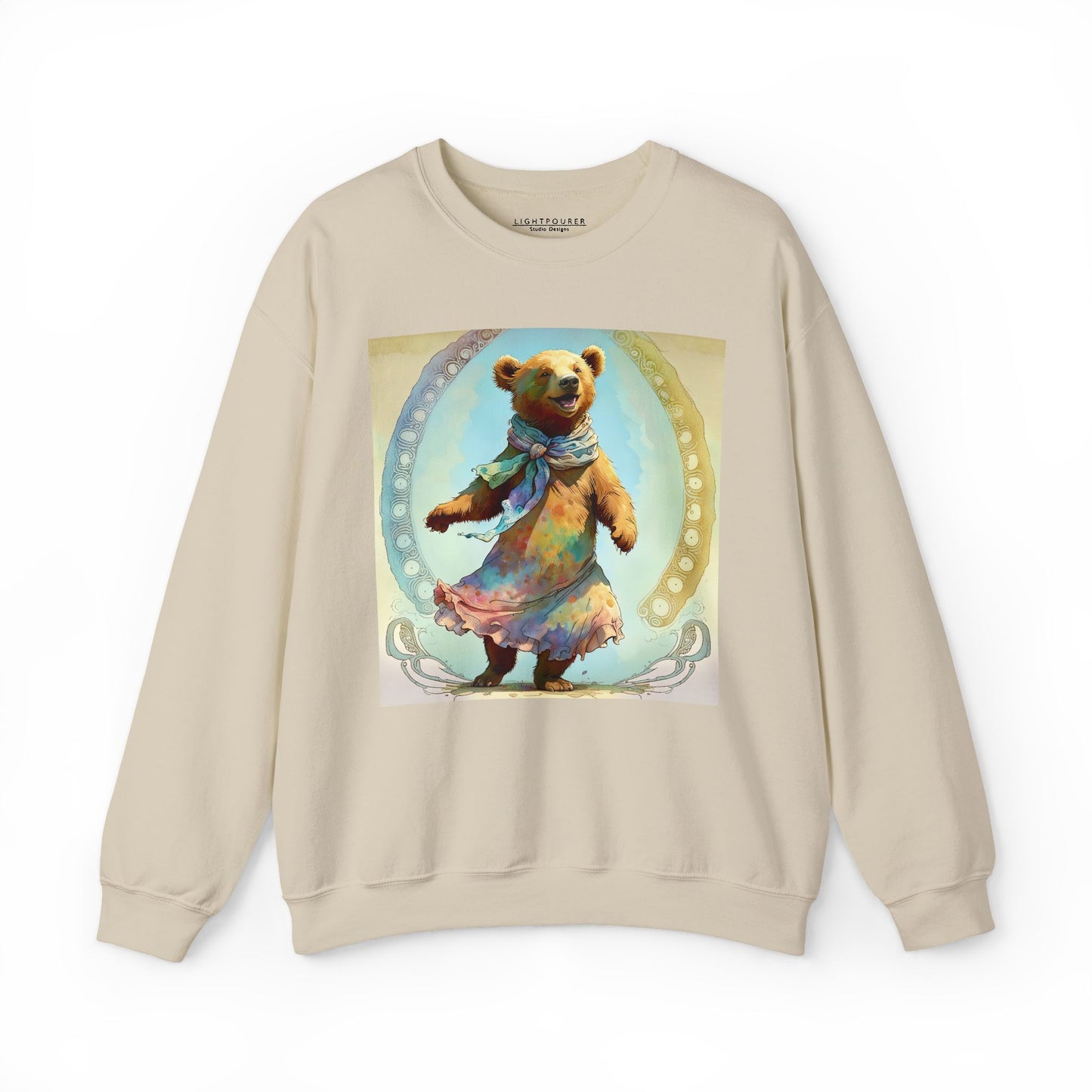 Dancing Bear Althea - Unisex Heavy Blend™ Crewneck Sweatshirt (GLOBAL)