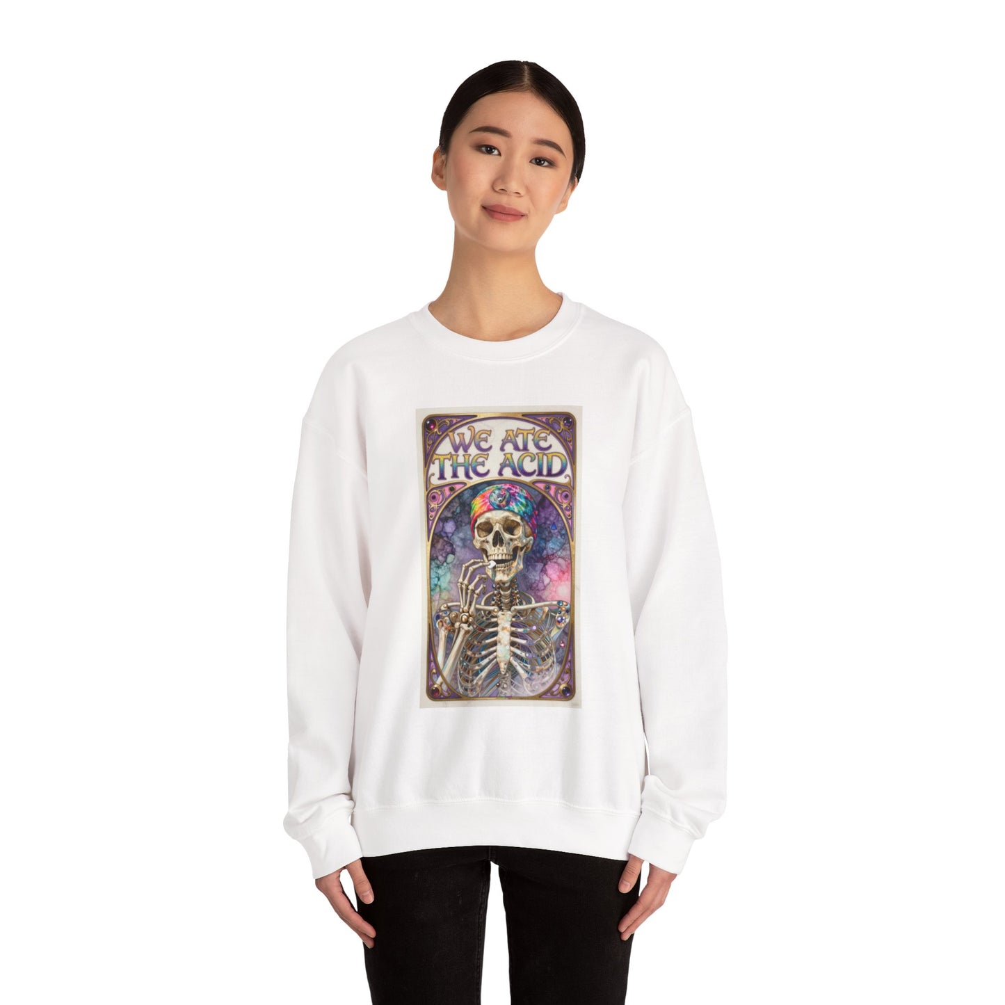 We Ate The Acid - Charlie - Unisex Heavy Blend™ Crewneck Sweatshirt (GLOBAL)