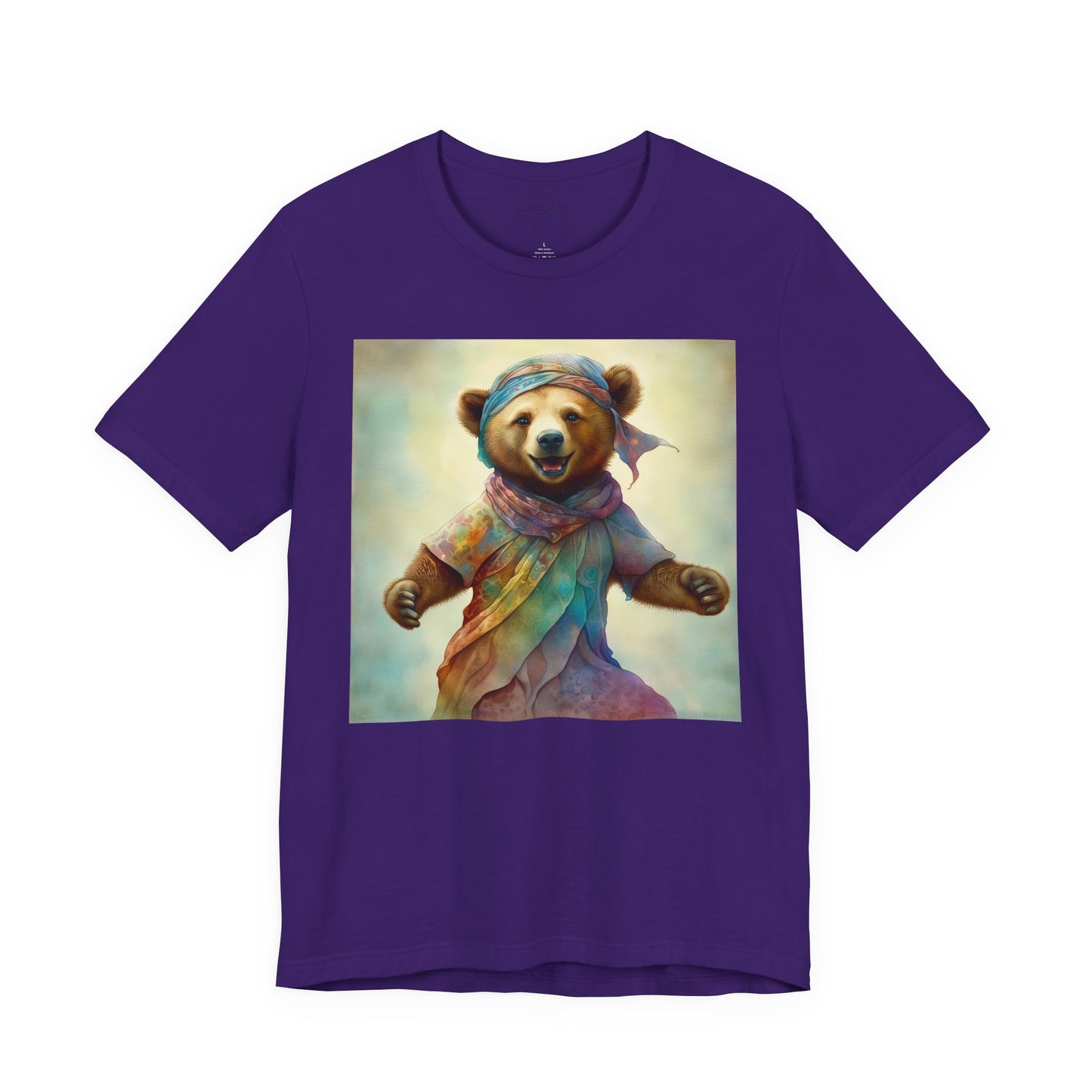 Dancing Bear Peggy - Unisex Jersey Short Sleeve Tee (GLOBAL)
