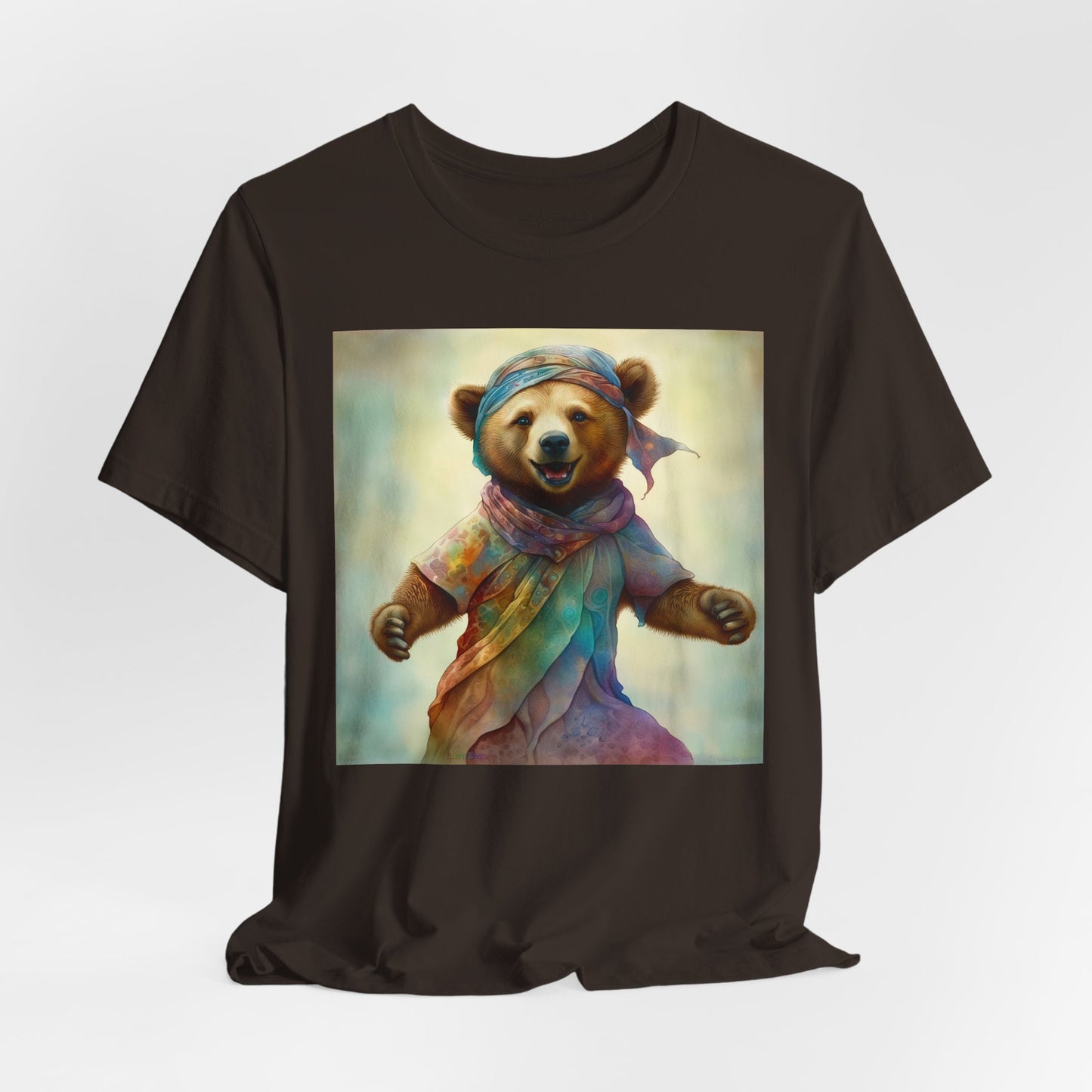 Dancing Bear Peggy - Unisex Jersey Short Sleeve Tee (GLOBAL)