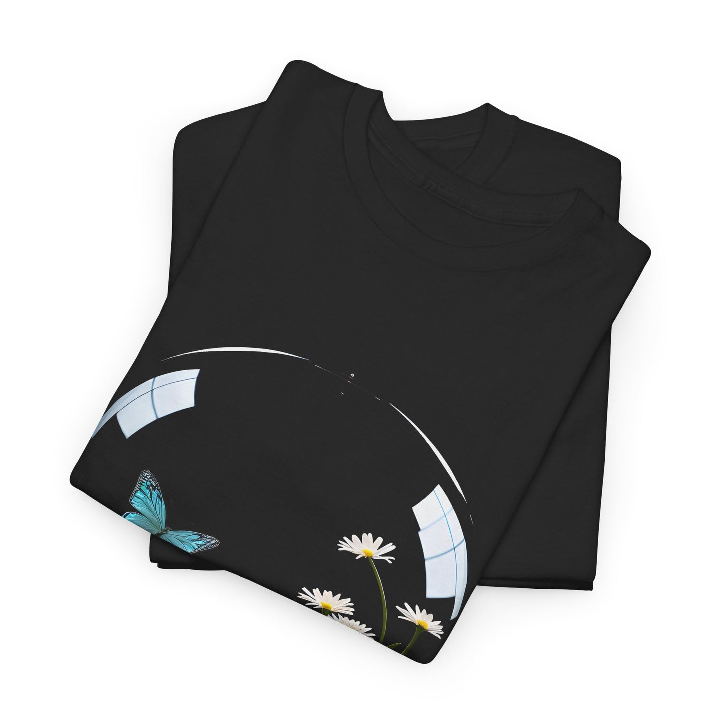 Large Blue in Terrarium — Heavy Cotton Tee (AUSTRALIA)