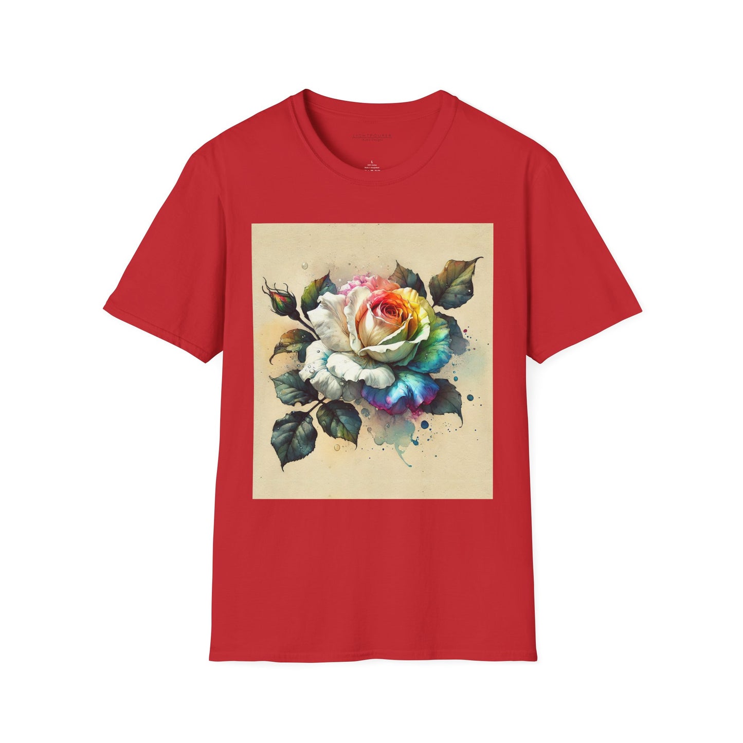 Late Summer Rose - Unisex Softstyle T-Shirt (GLOBAL)