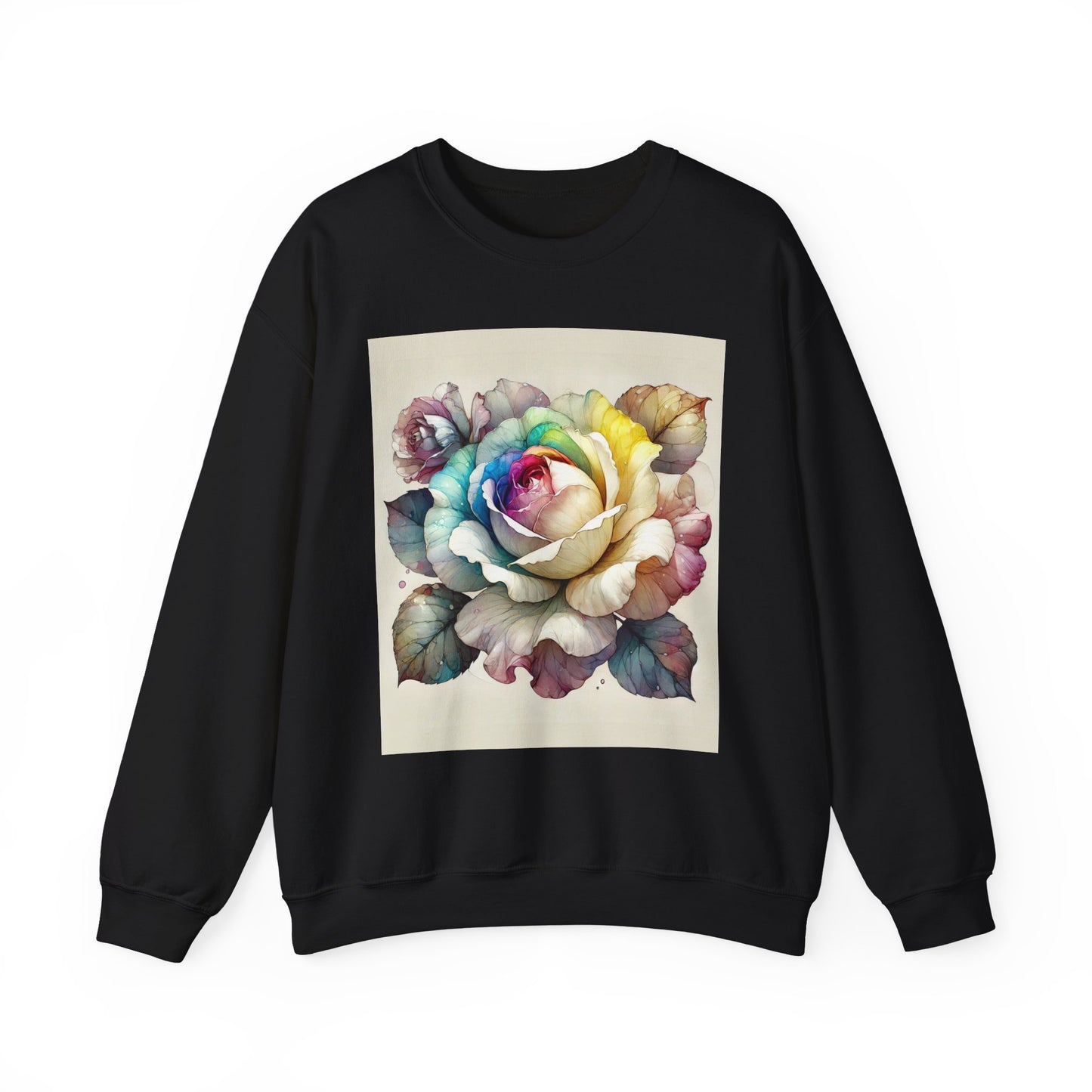 Autumn Rose - Unisex Heavy Blend™ Crewneck Sweatshirt (GLOBAL)