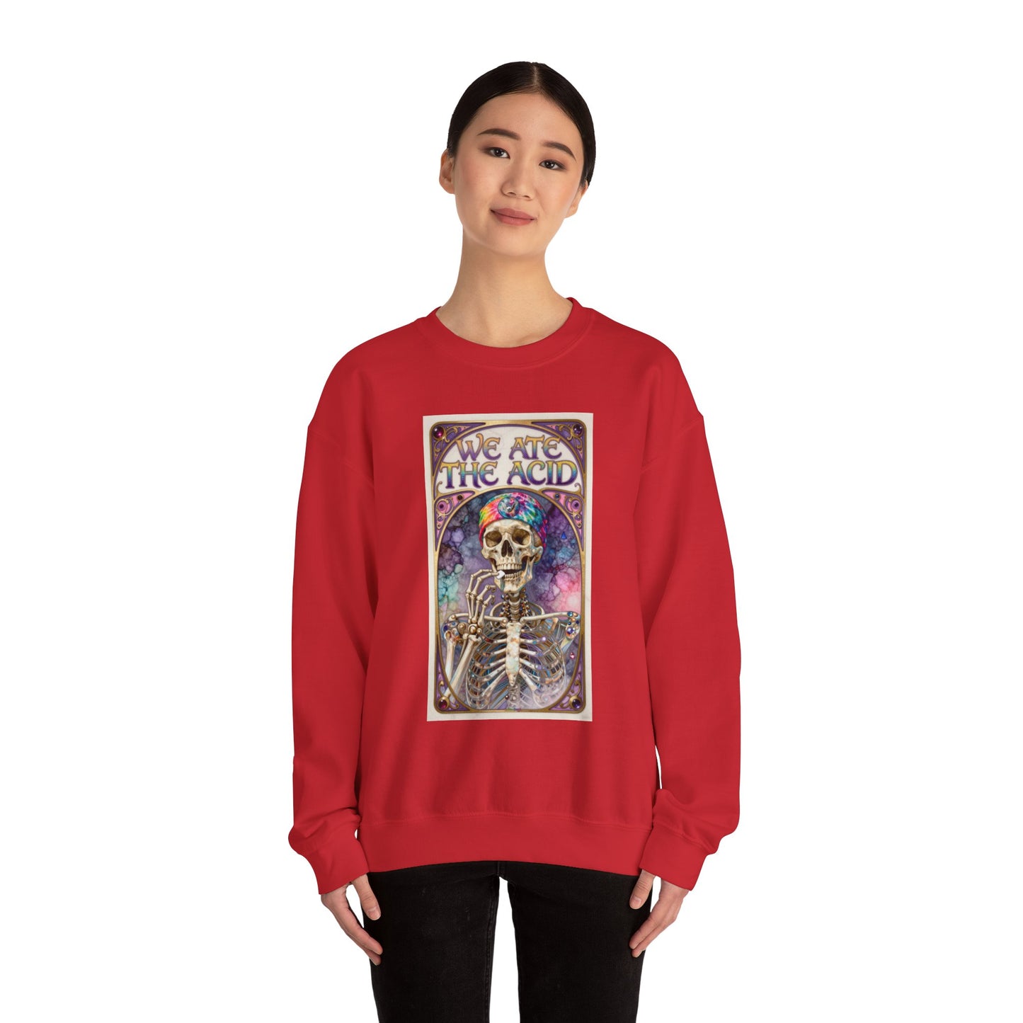 We Ate The Acid - Charlie - Unisex Heavy Blend™ Crewneck Sweatshirt (GLOBAL)
