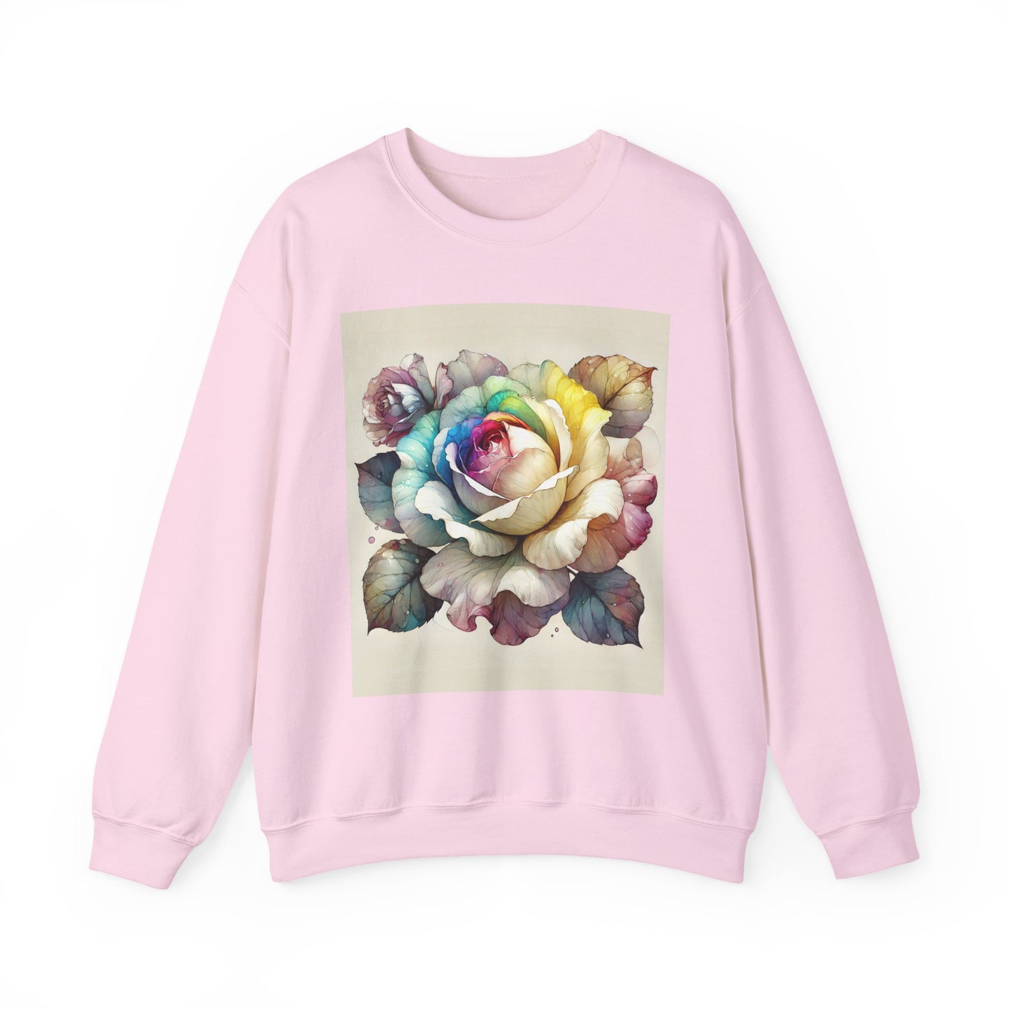 Autumn Rose - Unisex Heavy Blend™ Crewneck Sweatshirt (GLOBAL)