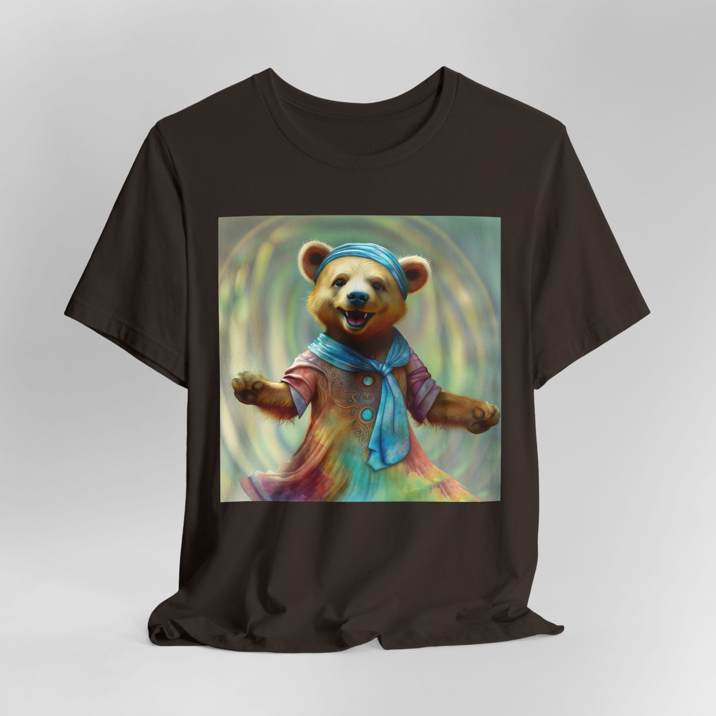 Dancing Bear Pearl - Unisex Jersey Short Sleeve Tee (GLOBAL)