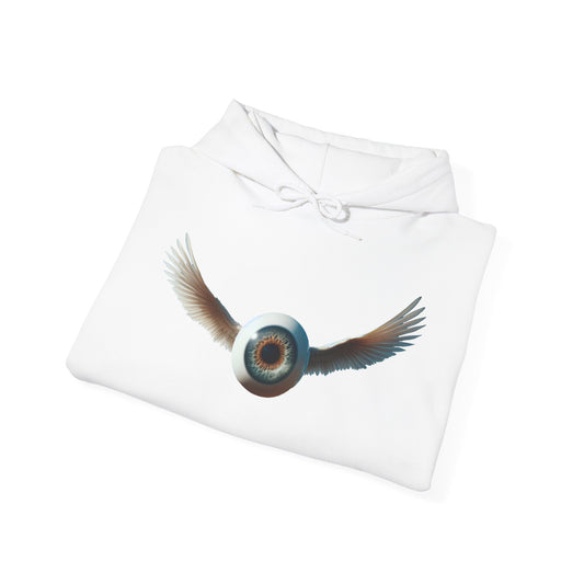 Flying Eyeball Hoodie — Flying Eye Heavy Blend™ Sweatshirt (CANADA)