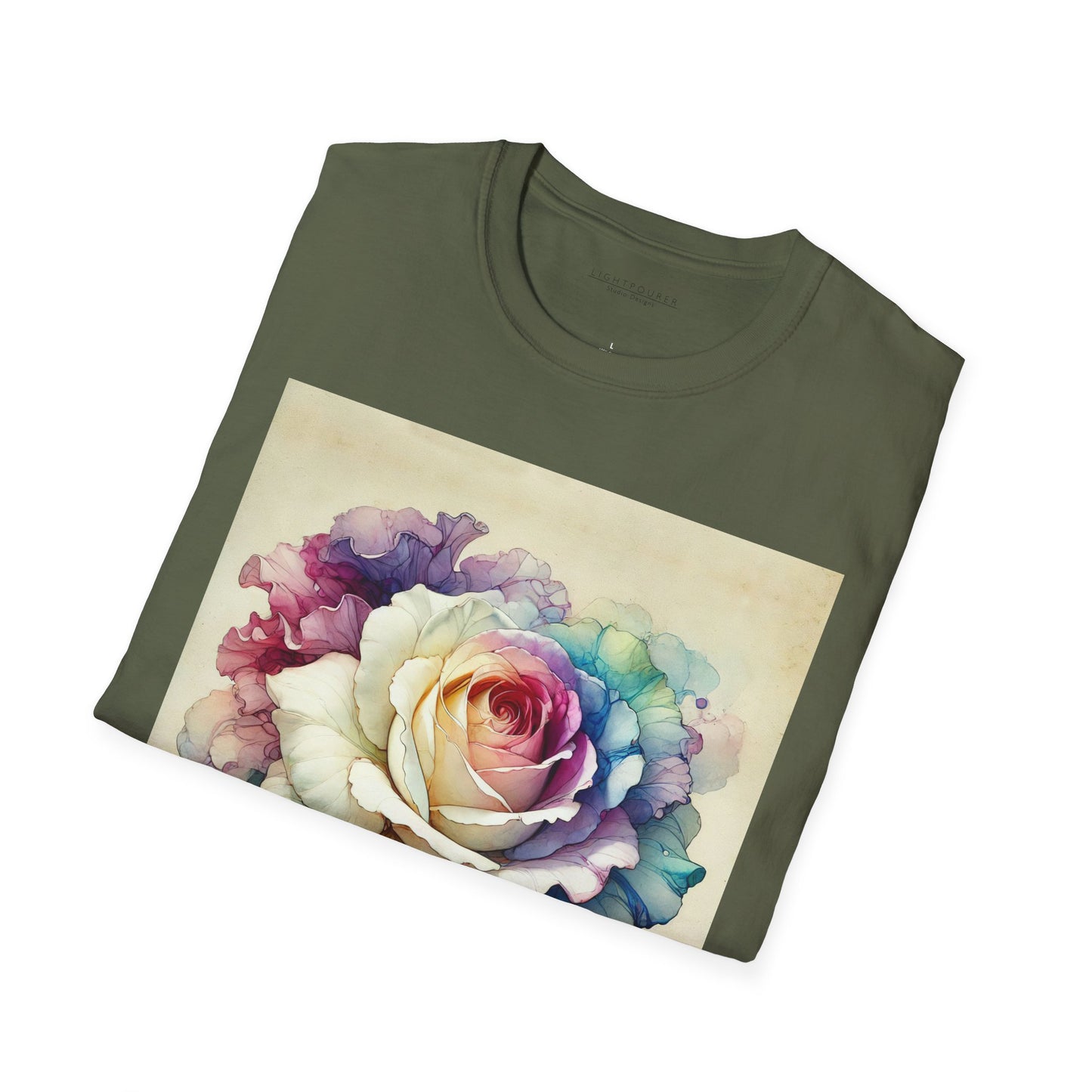 Spring Rose - Unisex Softstyle T-Shirt (GLOBAL)