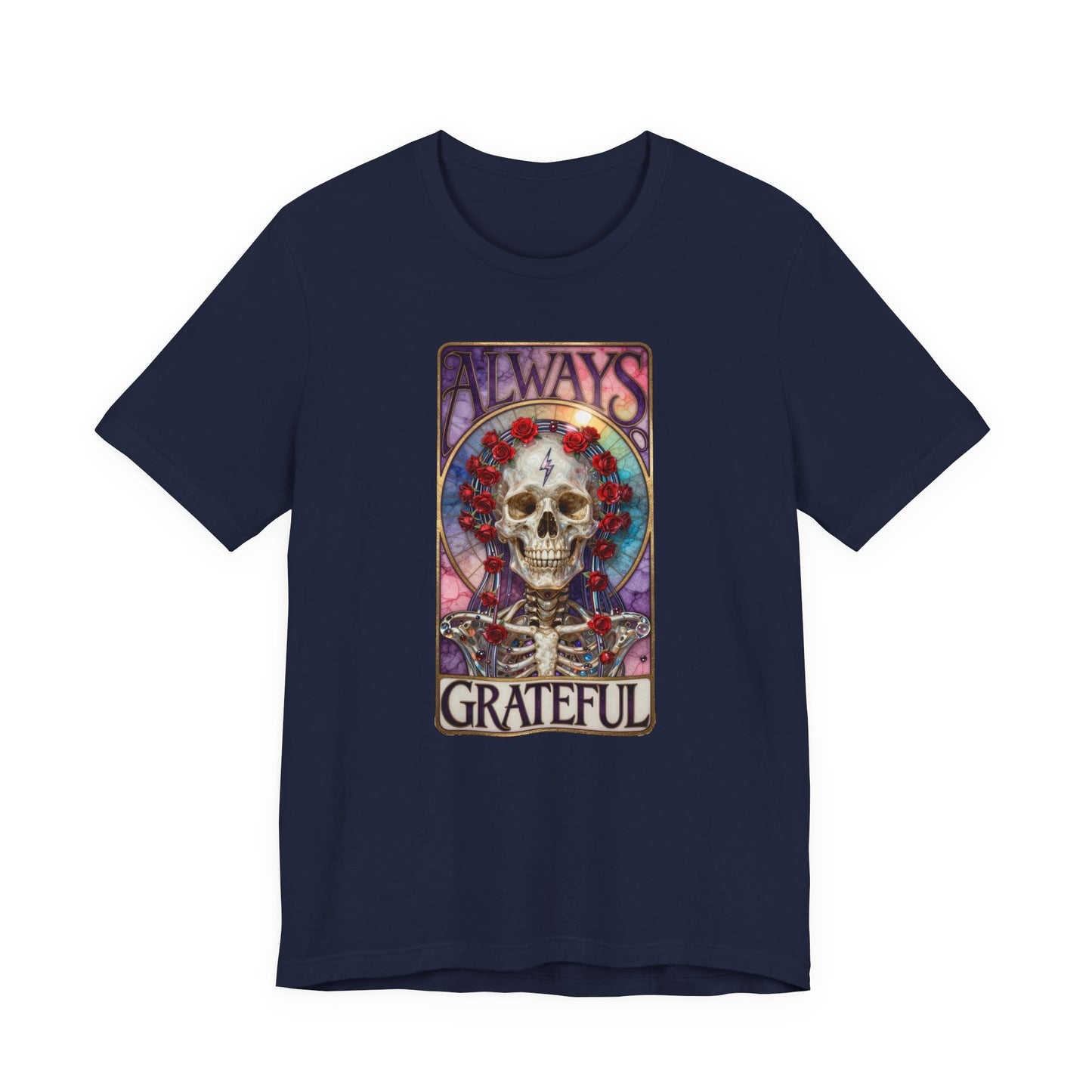 Always Grateful Unisex Jersey Short Sleeve Tee