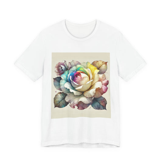 Autumn Rose Unisex Jersey Short Sleeve Tee