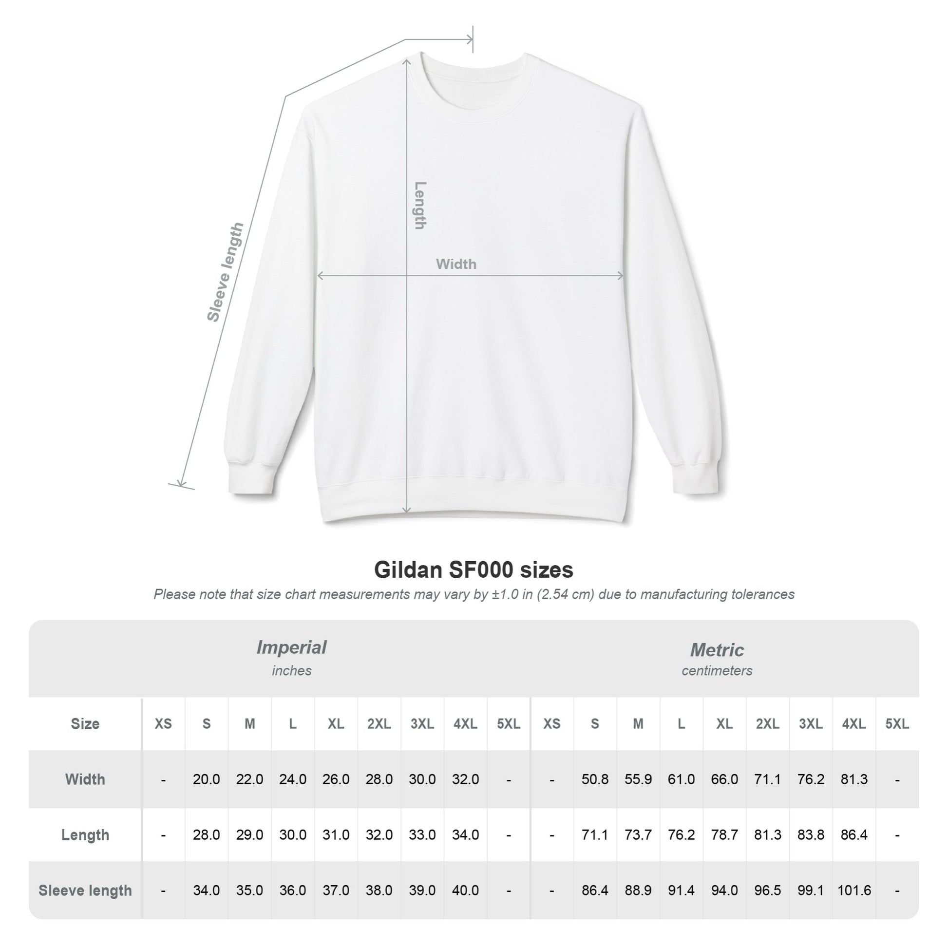 garment-sizechart