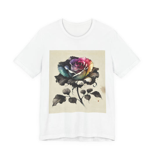 Gothic Rose Unisex Jersey Short Sleeve Tee