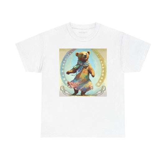 Dancing Bear Althea - Unisex Heavy Cotton Tee (GLOBAL)