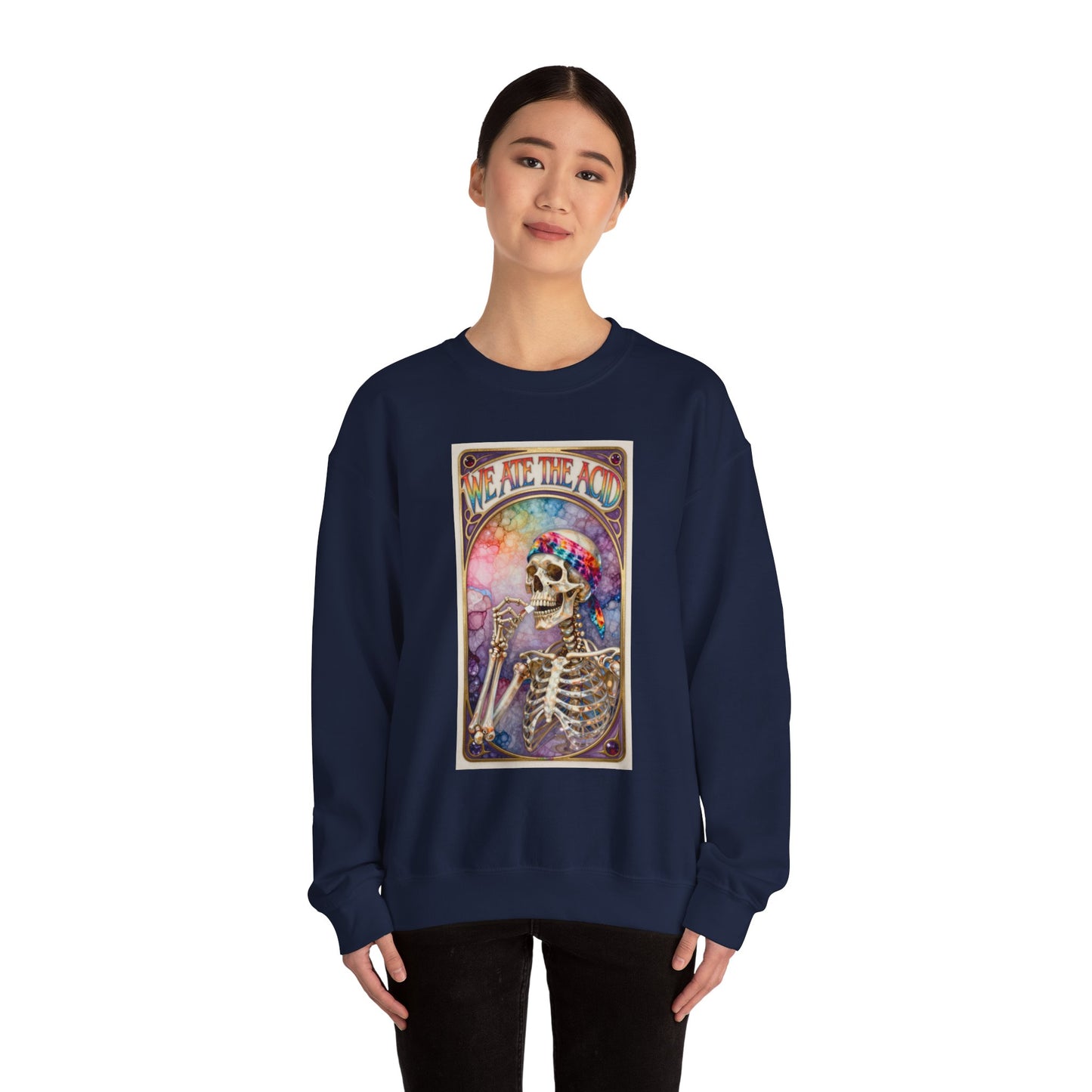 We Ate The Acid - Freddie - Unisex Heavy Blend™ Crewneck Sweatshirt (GLOBAL)