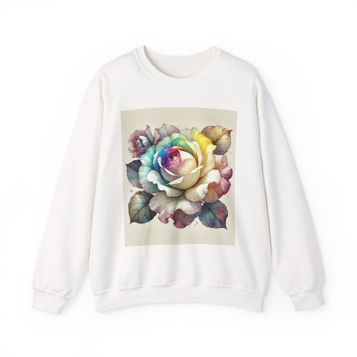Autumn Rose - Unisex Heavy Blend™ Crewneck Sweatshirt (GLOBAL)