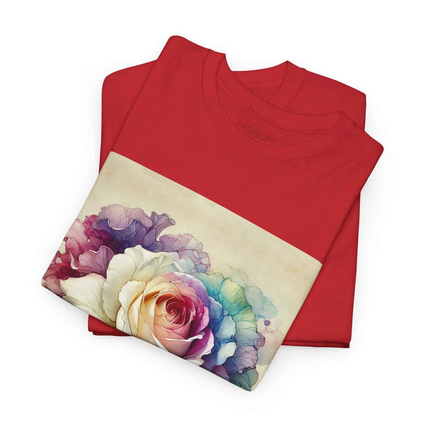 red-folded