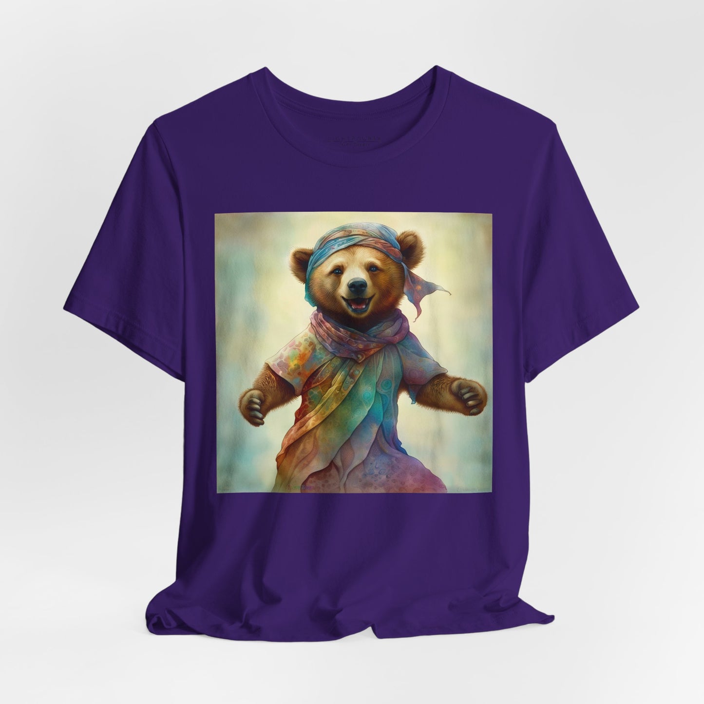 Dancing Bear Peggy - Unisex Jersey Short Sleeve Tee (GLOBAL)