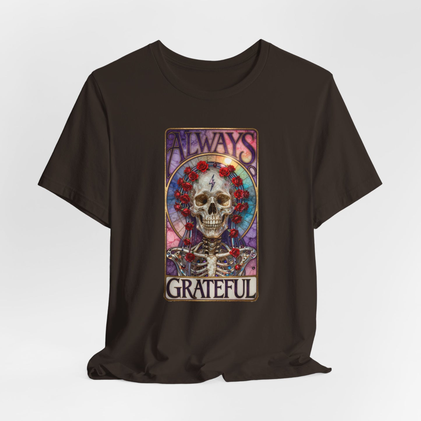 Always Grateful Unisex Jersey Short Sleeve Tee
