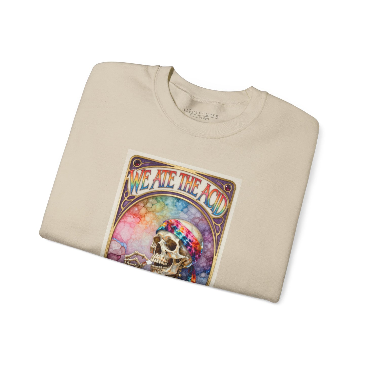 We Ate The Acid - Freddie - Unisex Heavy Blend™ Crewneck Sweatshirt (GLOBAL)