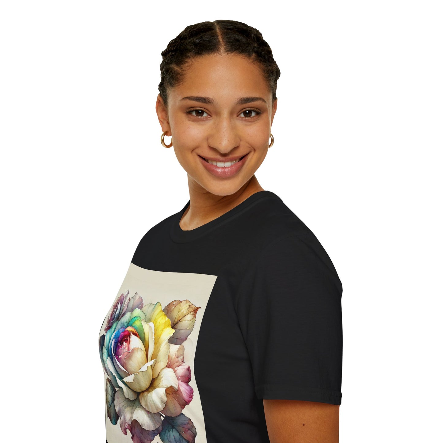 Autumn Rose - Unisex Softstyle T-Shirt (GLOBAL)