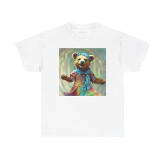 Dancing Bear Pearl - Unisex Heavy Cotton Tee (GLOBAL)