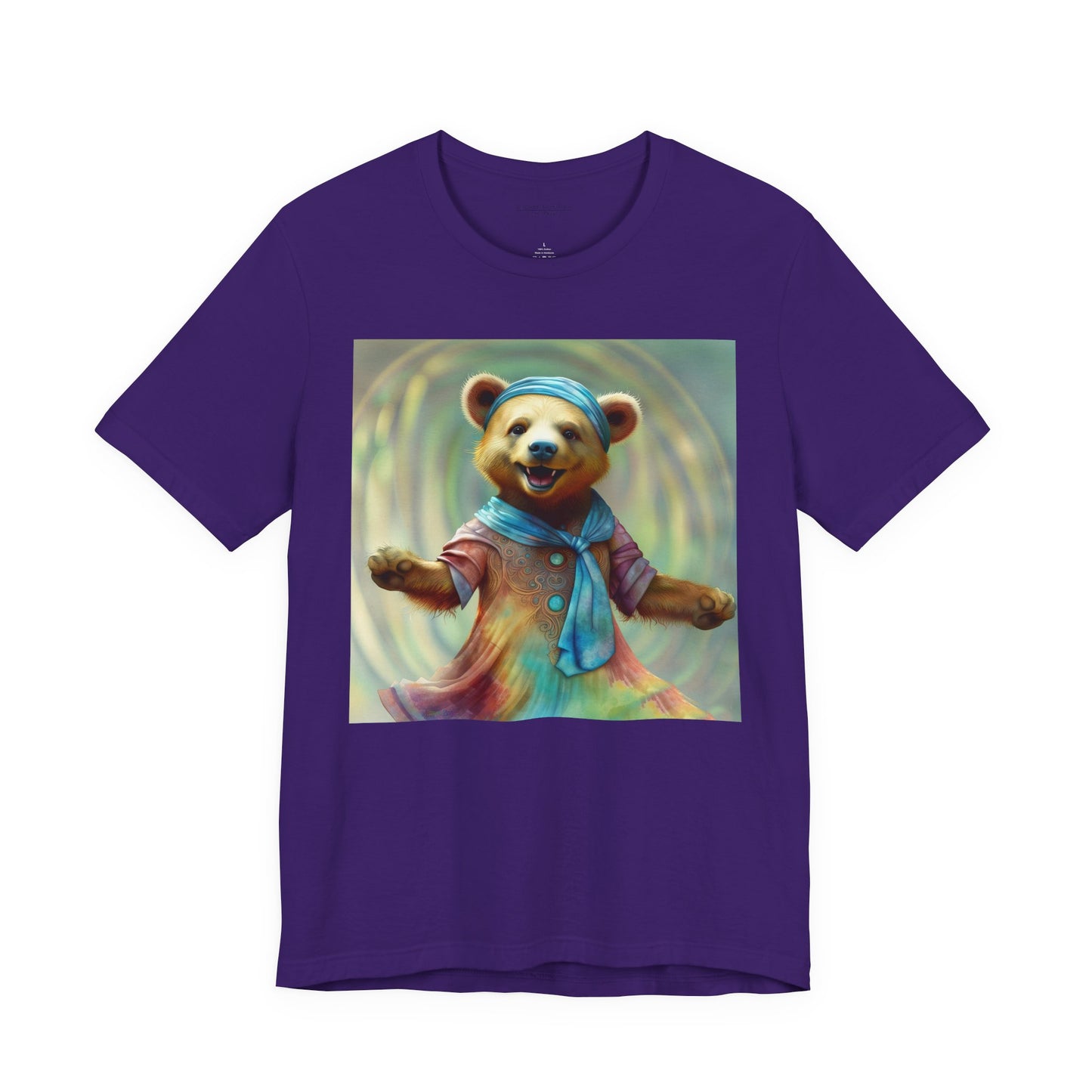 Dancing Bear Pearl - Unisex Jersey Short Sleeve Tee (GLOBAL)