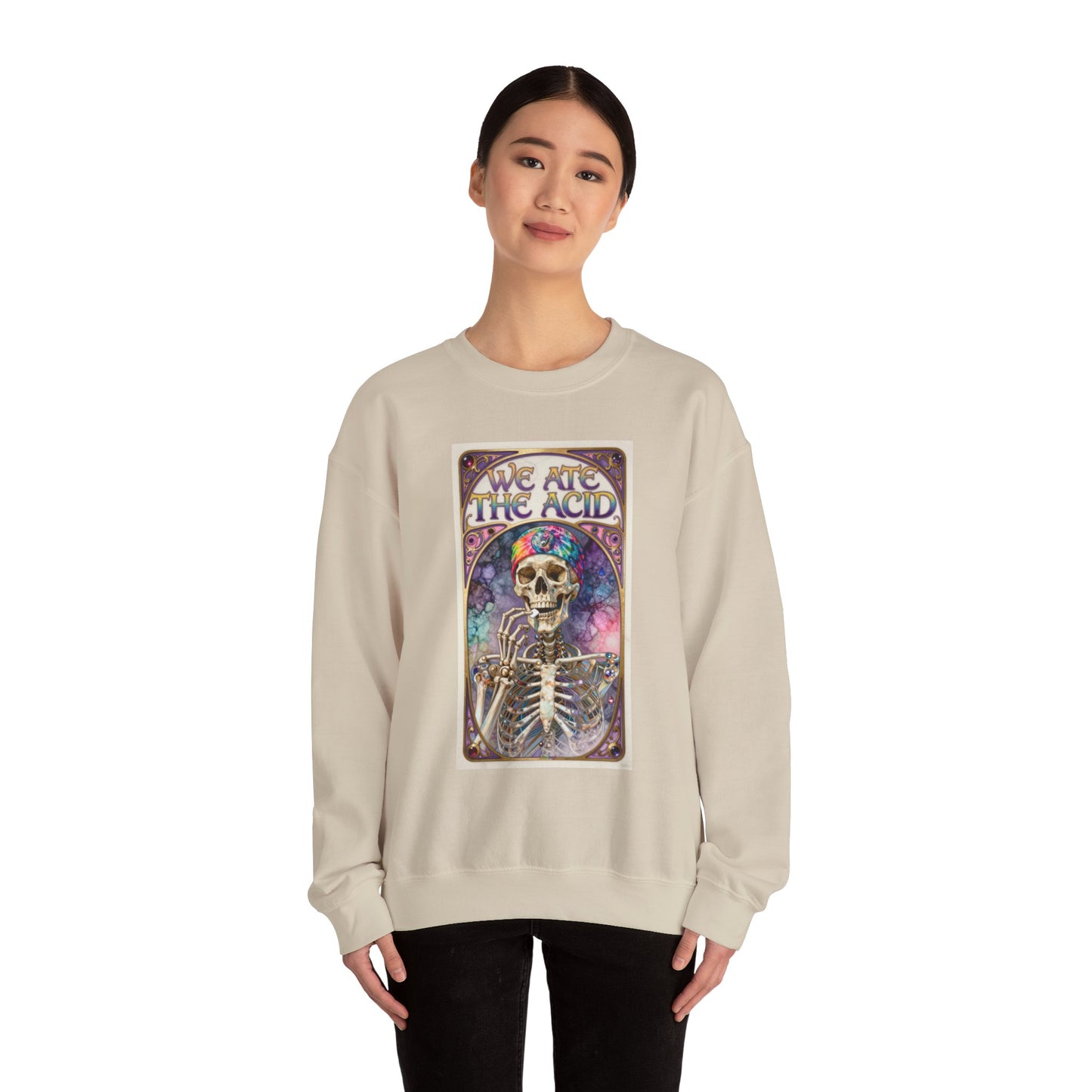 We Ate The Acid - Charlie - Unisex Heavy Blend™ Crewneck Sweatshirt (GLOBAL)