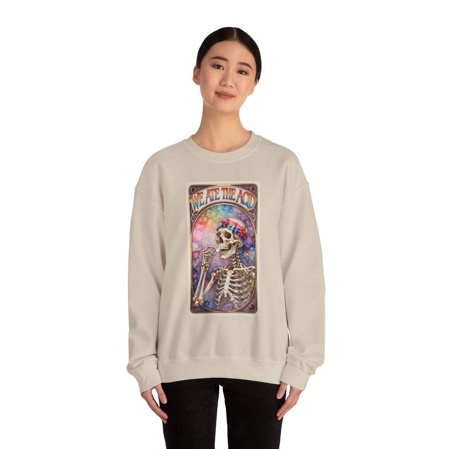 We Ate The Acid - Freddie - Unisex Heavy Blend™ Crewneck Sweatshirt (GLOBAL)